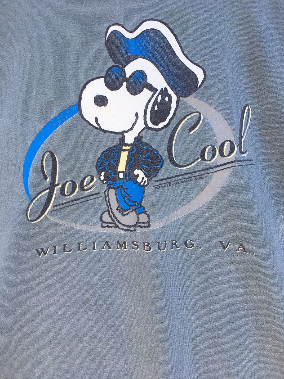 Peanuts Vintage 90s Peanuts Snoopy Joe Cool Tshirt Size US XS / EU 42 / 0 - 5 Thumbnail