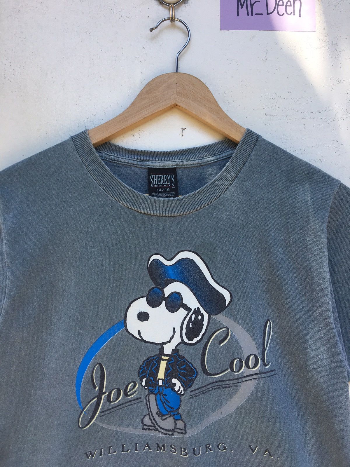 Peanuts Vintage 90s Peanuts Snoopy Joe Cool Tshirt Size US XS / EU 42 / 0 - 4 Thumbnail