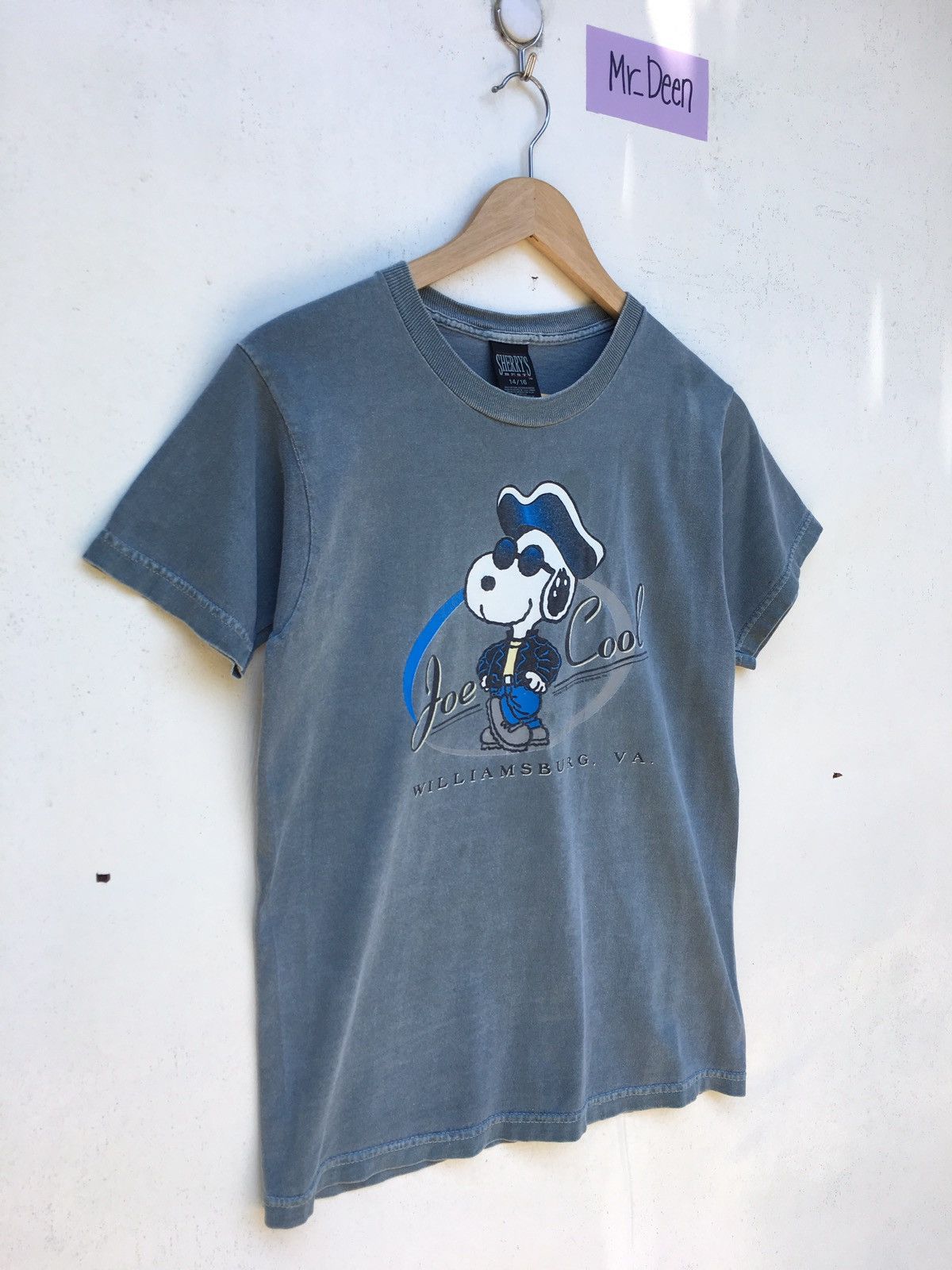 Peanuts Vintage 90s Peanuts Snoopy Joe Cool Tshirt Size US XS / EU 42 / 0 - 2 Thumbnail