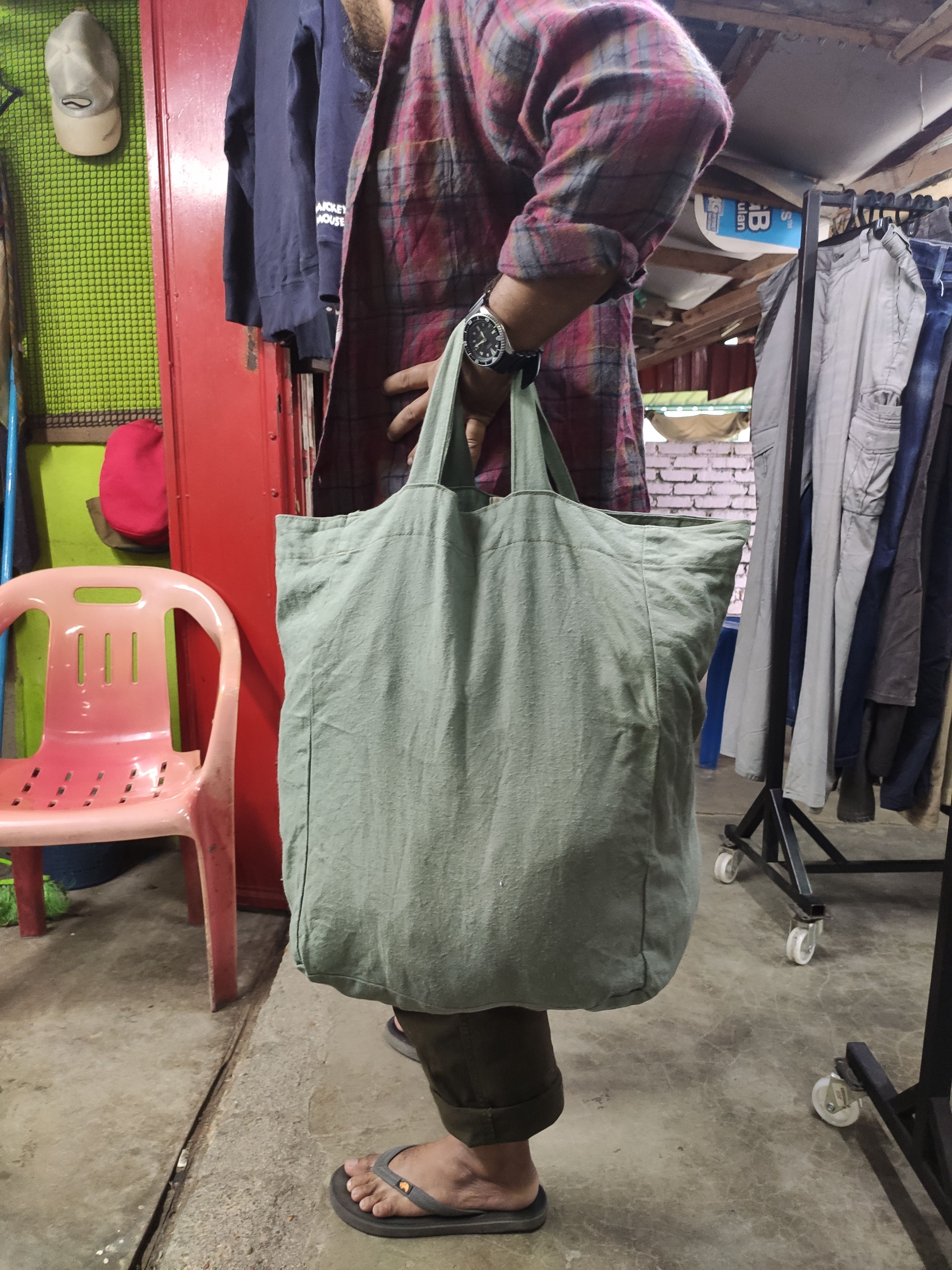 CABANE de ZUCCa × Japanese Brand Zucca Travail tote bag Size ONE SIZE - 5 Thumbnail