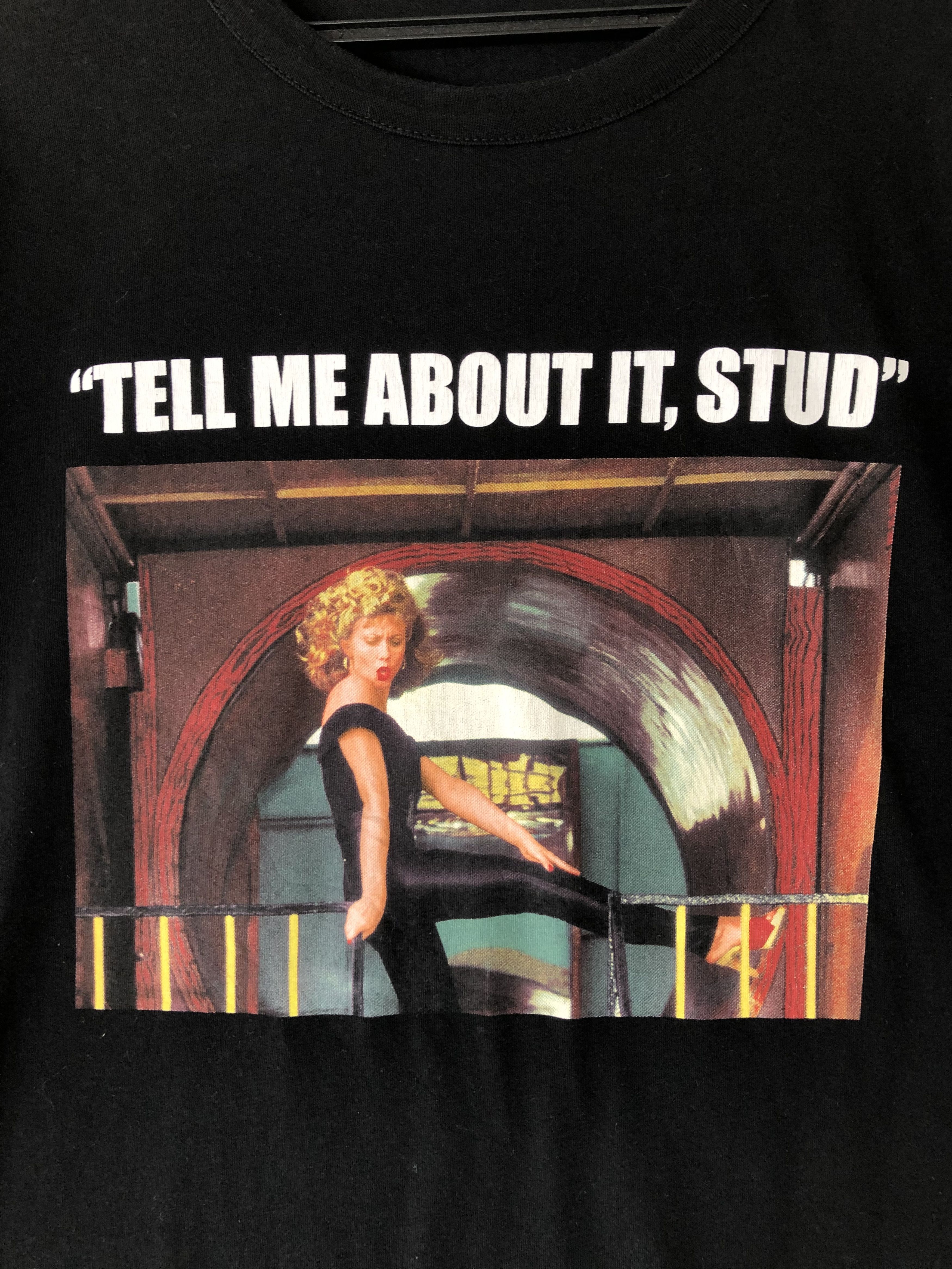 Movie × Zara GREASE MOVIE “TELL ME ABOUT IT STUD” TEE | Grailed