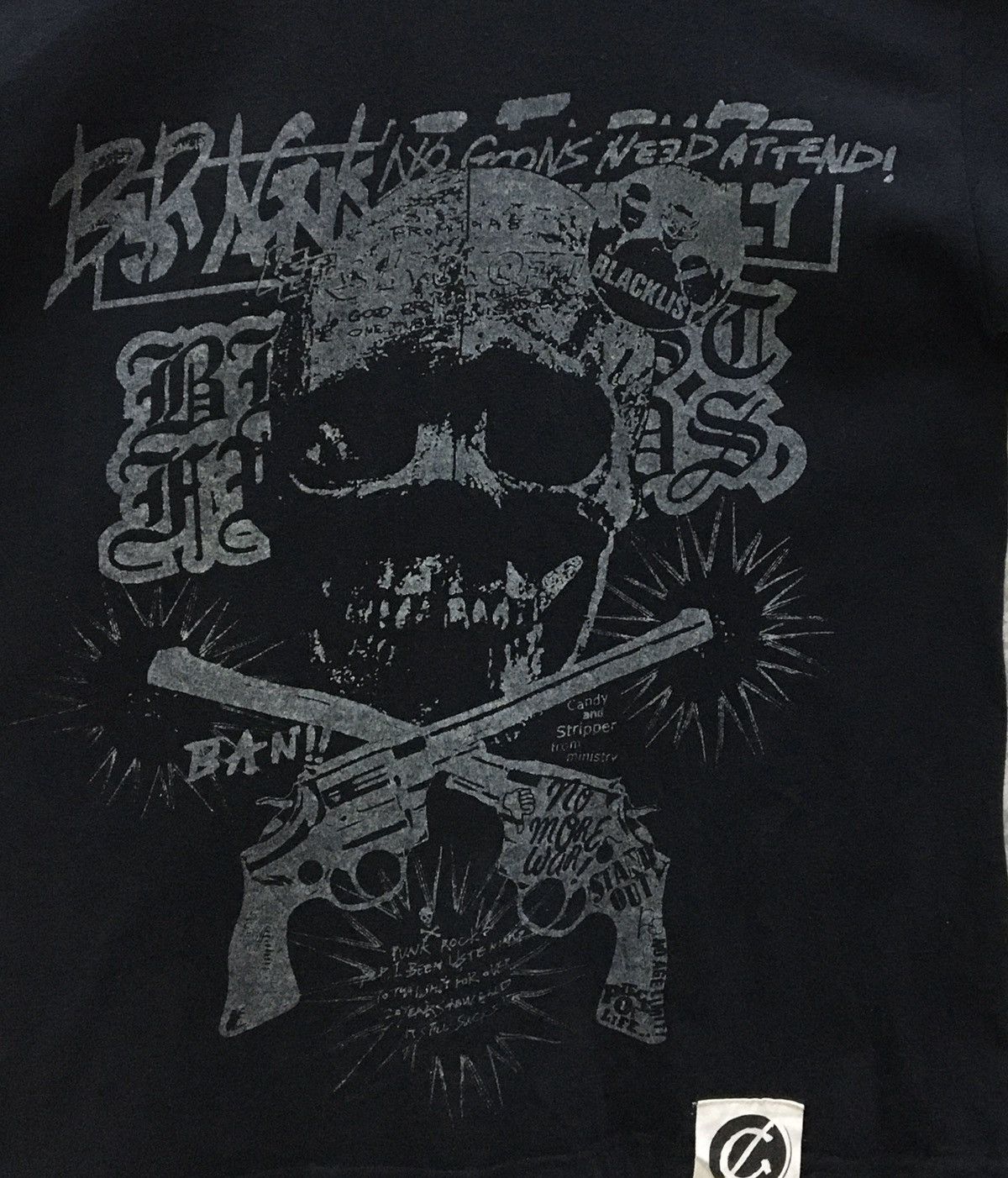 Japanese Brand Vintage Candy Stripper Chewing Gun Design Skulls T-shirt Size US S / EU 44-46 / 1 - 7 Thumbnail