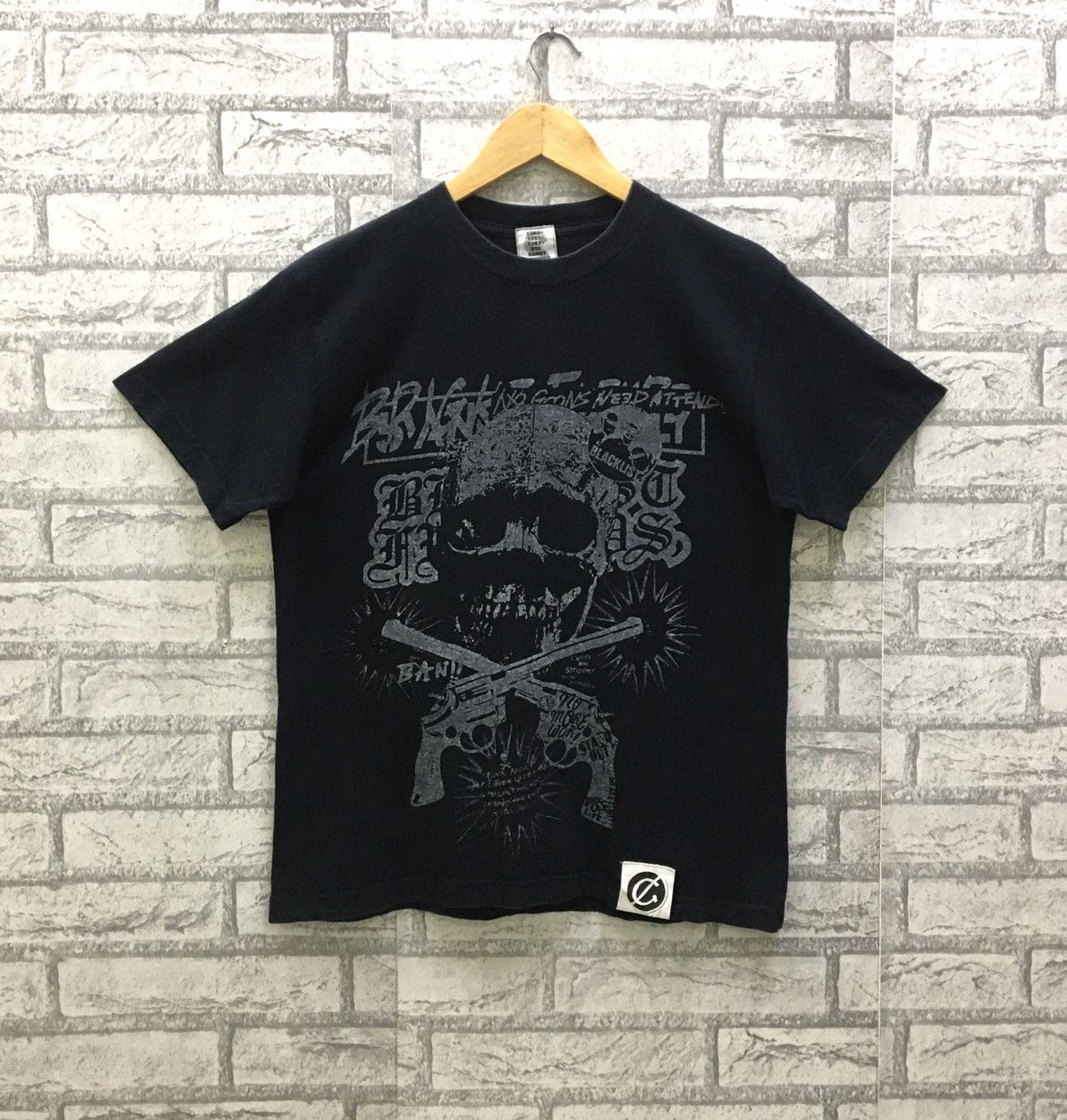 Japanese Brand Vintage Candy Stripper Chewing Gun Design Skulls T-shirt Size US S / EU 44-46 / 1 - 1 Thumbnail