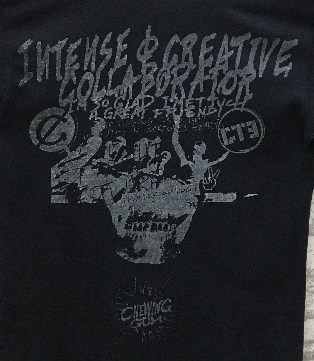 Japanese Brand Vintage Candy Stripper Chewing Gun Design Skulls T-shirt Size US S / EU 44-46 / 1 - 5 Thumbnail