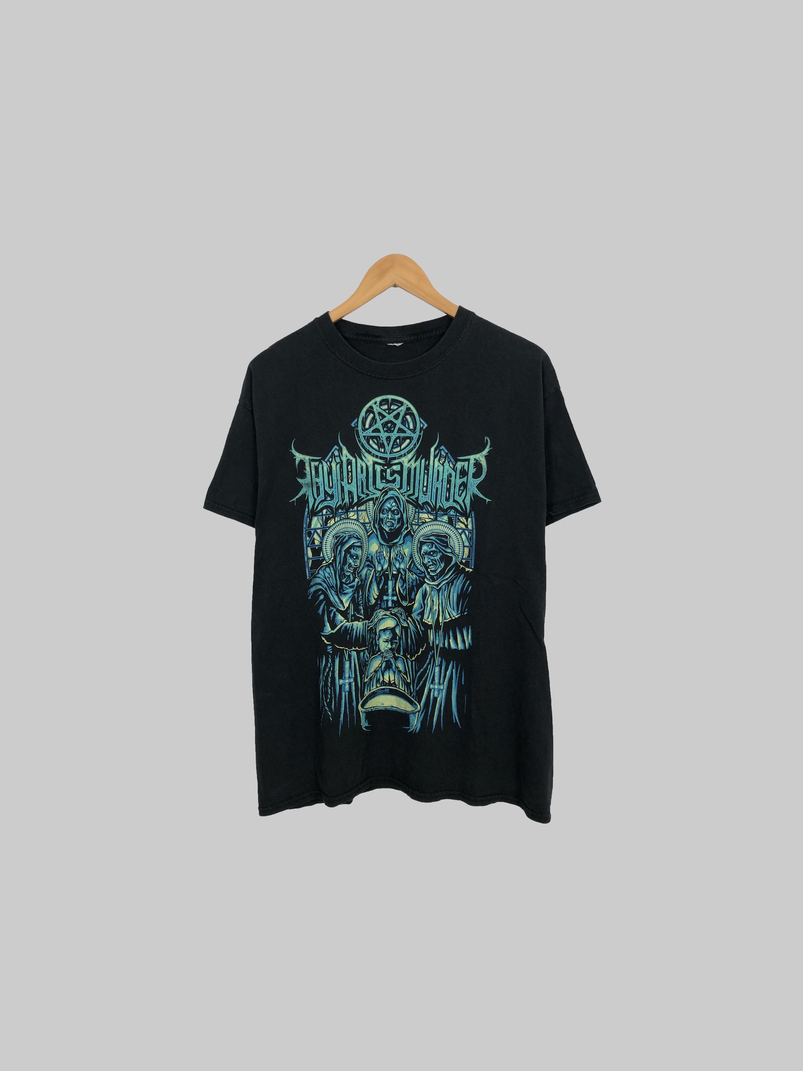 Band Tees Vintage Thy Art Is Murder (Shadow Of Intent Lorna Shore) Size US L / EU 52-54 / 3 - 1 Thumbnail