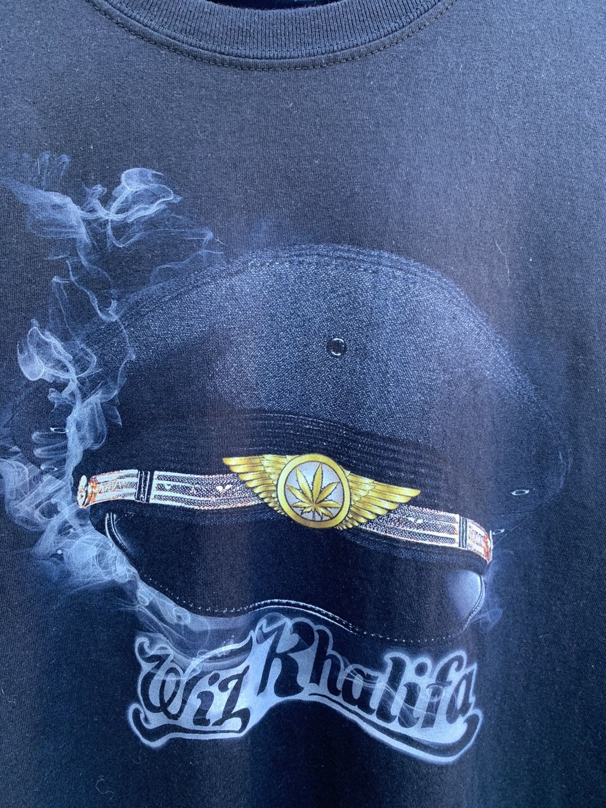 Rap Tees Wiz Khalifa Black Rap Tees Size US XXL / EU 58 / 5 - 6 Thumbnail