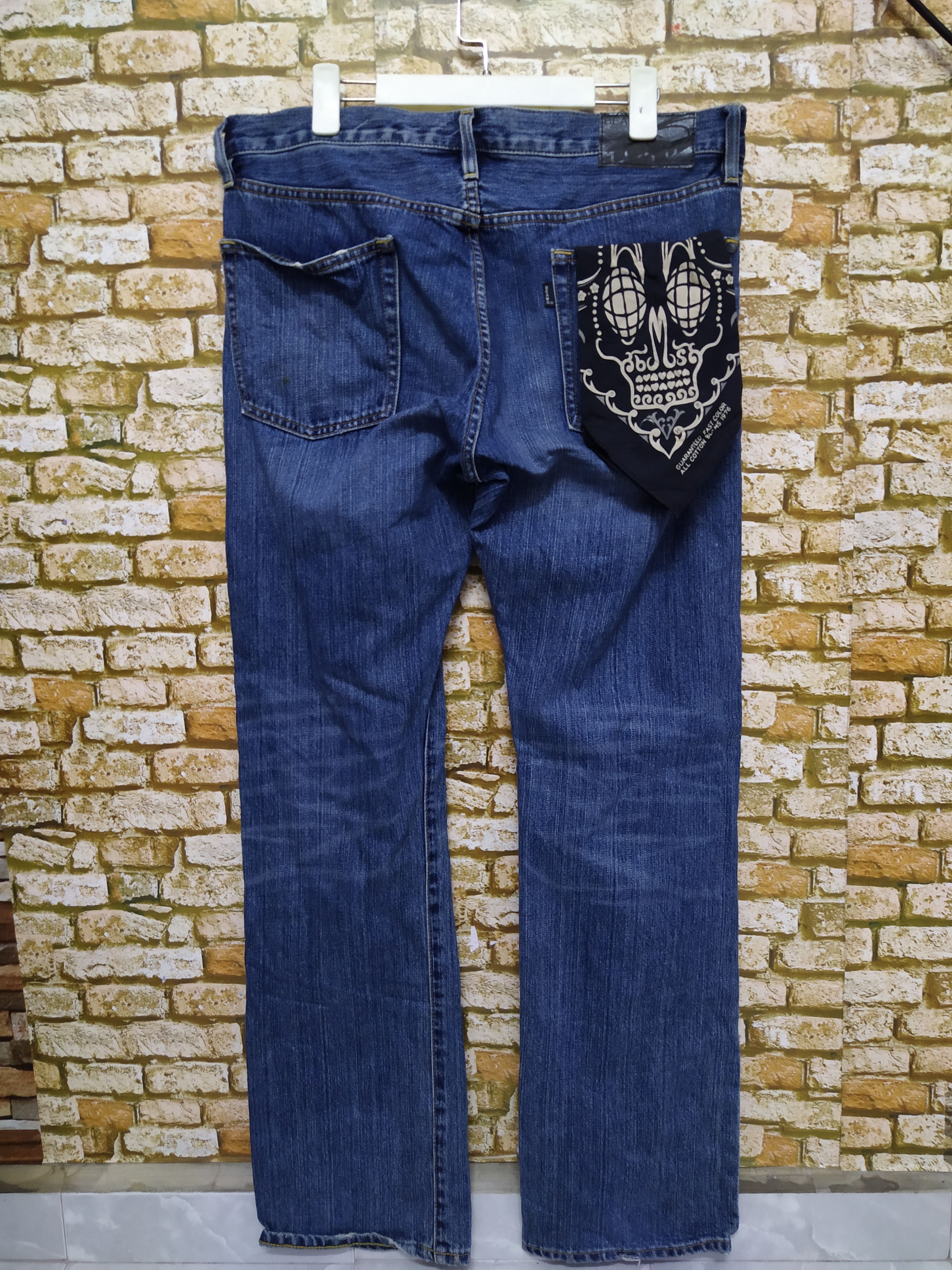 Beams Plus BEAMS JAPAN DENIM SKULL (B926) W36 Size US 36 / EU 52 - 1 Thumbnail