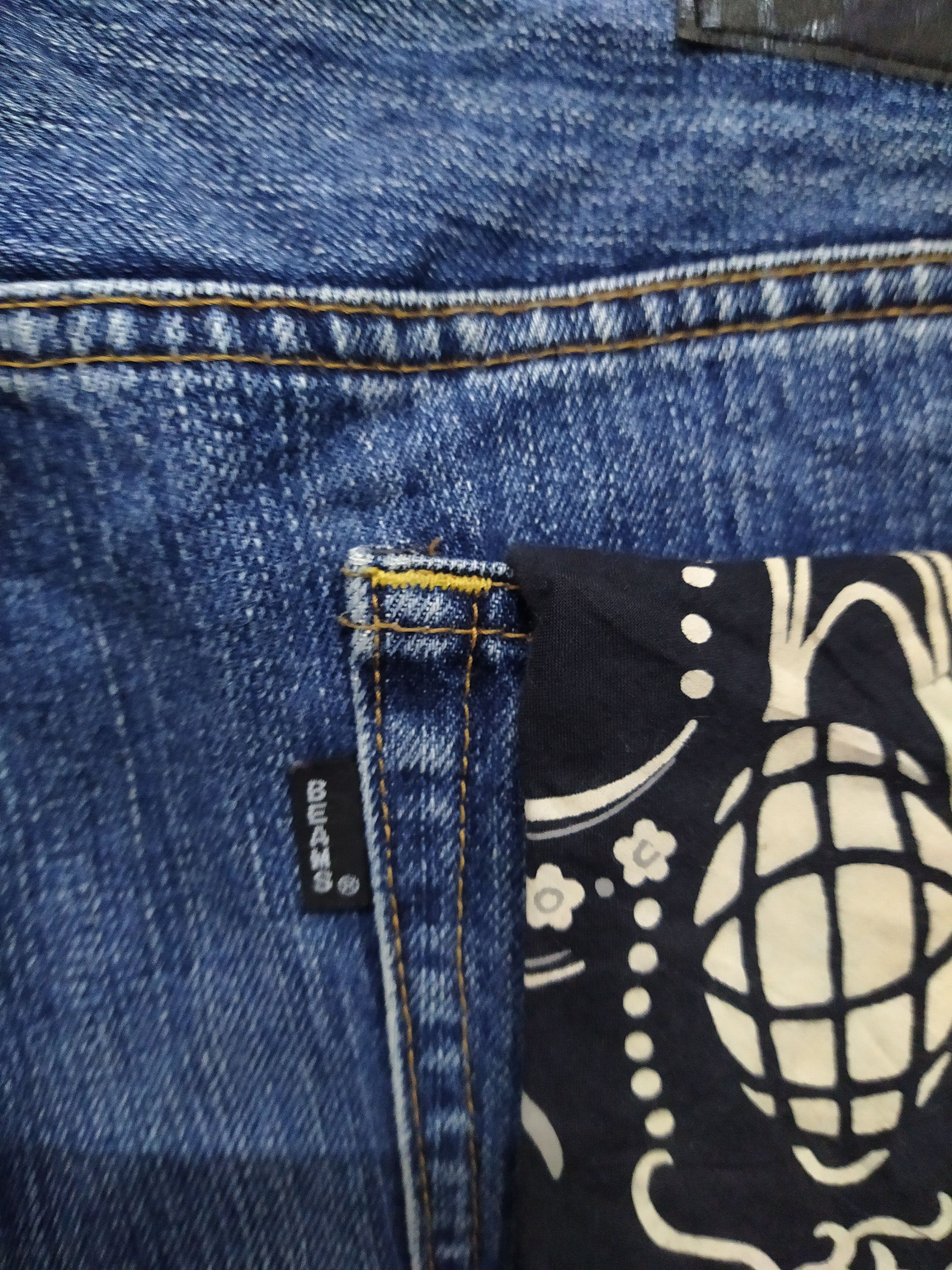 Beams Plus BEAMS JAPAN DENIM SKULL (B926) W36 Size US 36 / EU 52 - 3 Thumbnail