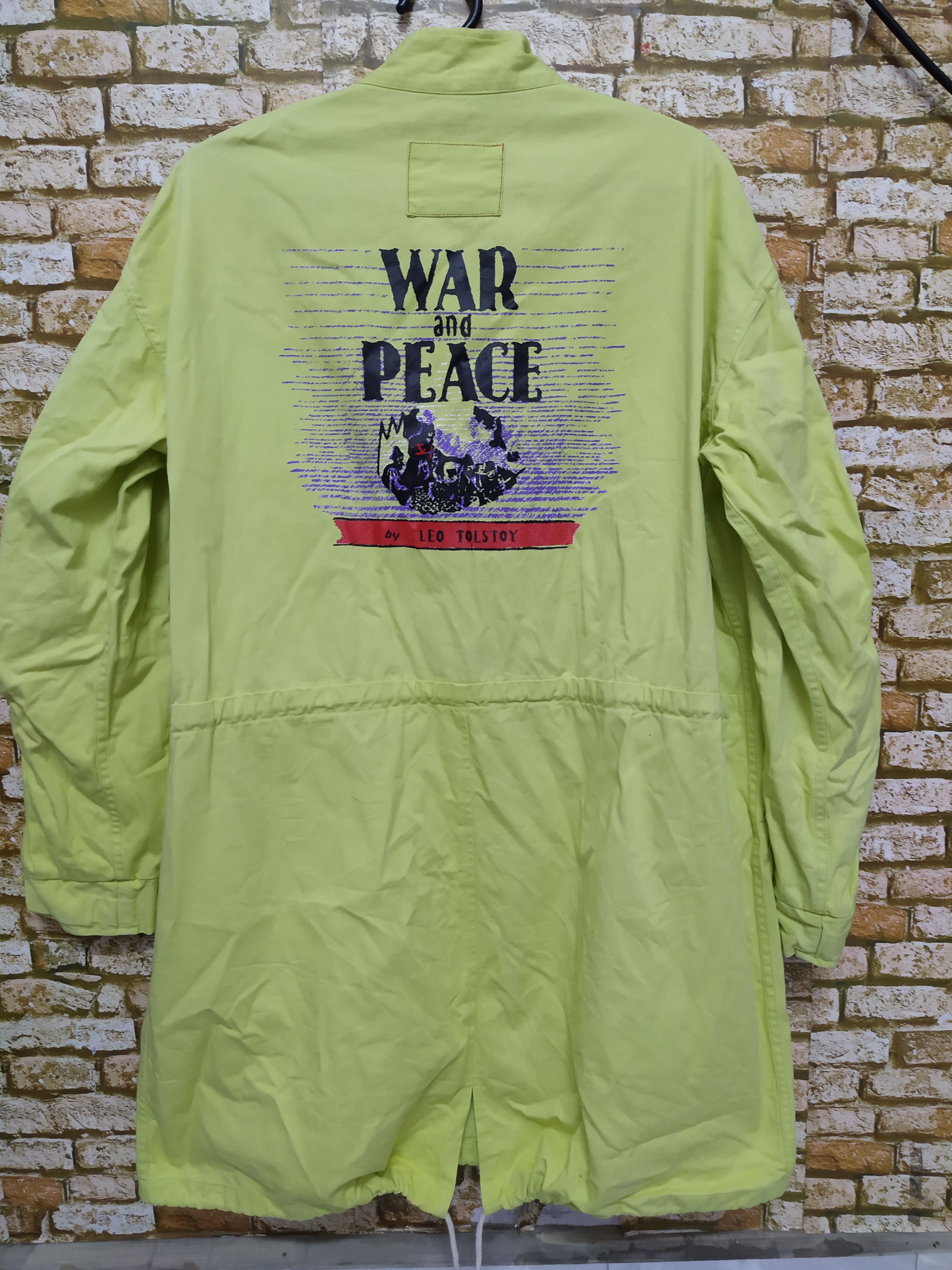 Other BLACK MADONNA WAR & PEACE BY LEO TOLSTOY PARKAS (B932) Size US XL / EU 56 / 4 - 1 Thumbnail