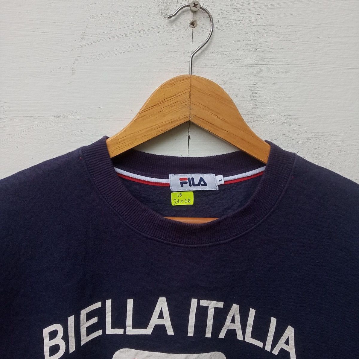 Fila Fila Biella Italia Pullover Sweatshirt Size US L / EU 52-54 / 3 - 4 Thumbnail