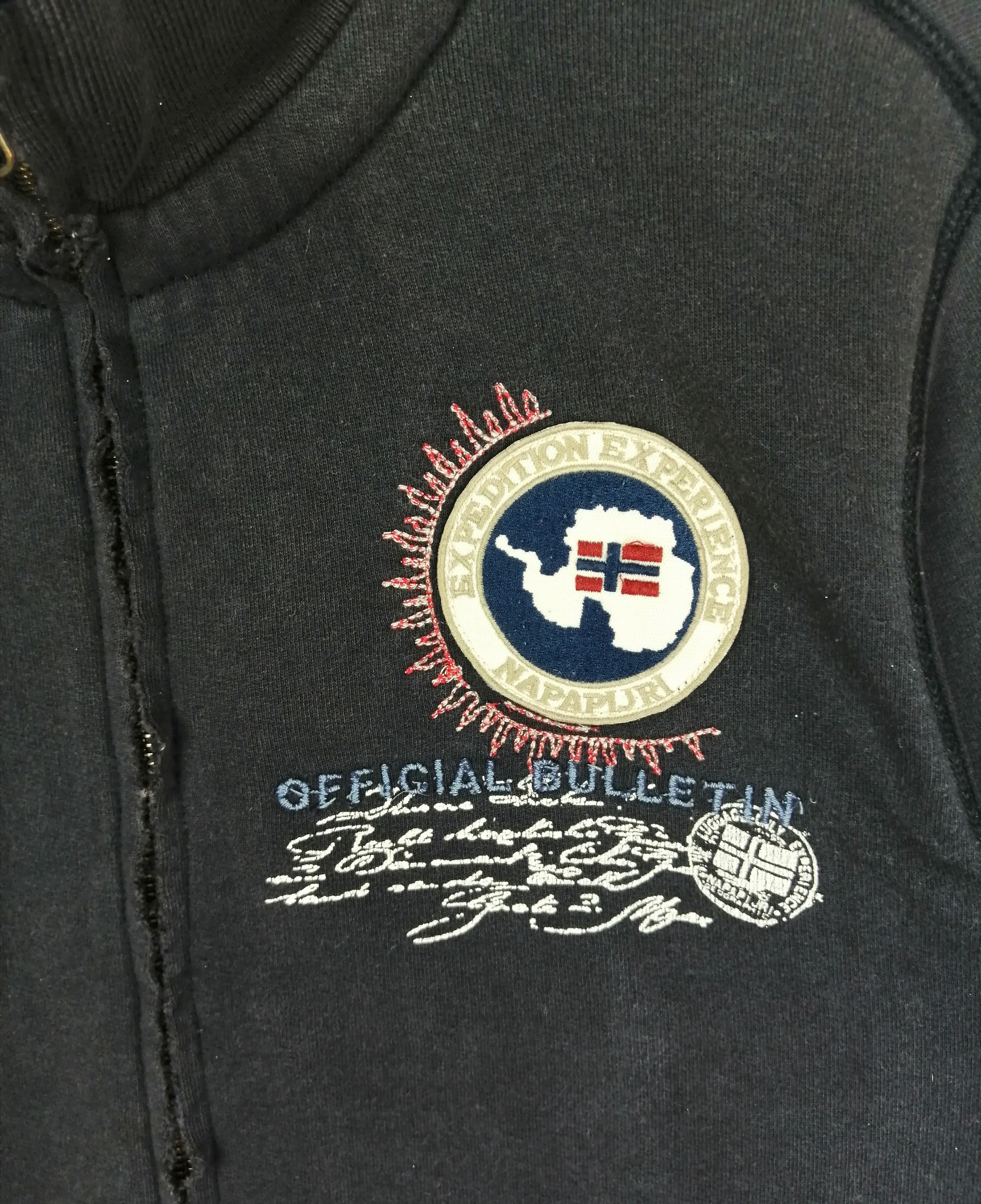 Napapijri Napapijri Exgedition Experience Zipper Long Sleeve Size US M / EU 48-50 / 2 - 5 Thumbnail