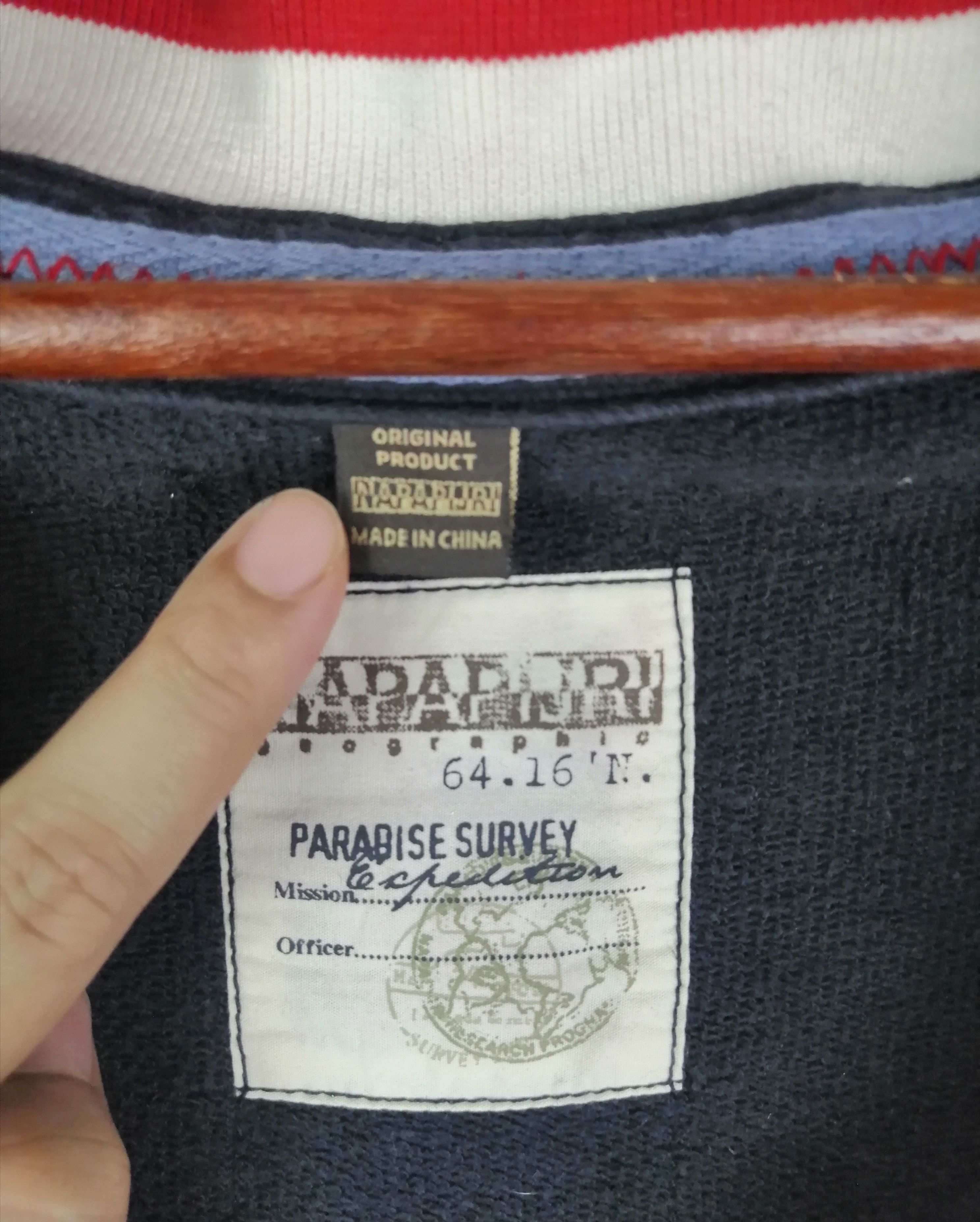 Napapijri Napapijri Exgedition Experience Zipper Long Sleeve Size US M / EU 48-50 / 2 - 4 Thumbnail