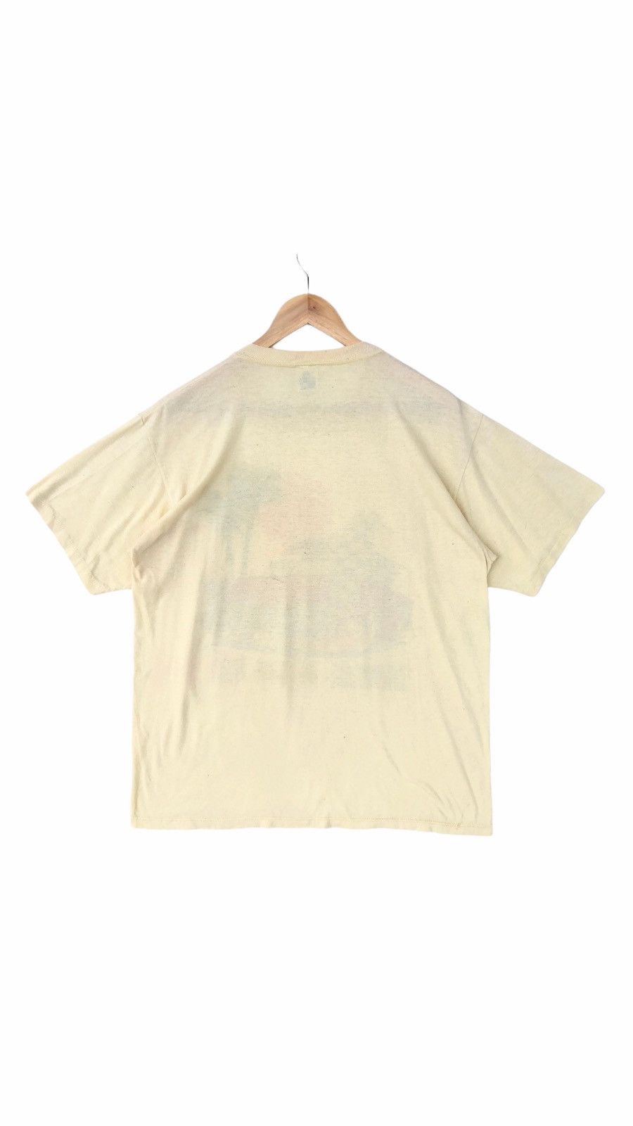 Jerzees × Vintage Vintage Beware Of The Dog T Shirt Size US XL / EU 56 / 4 - 2 Thumbnail