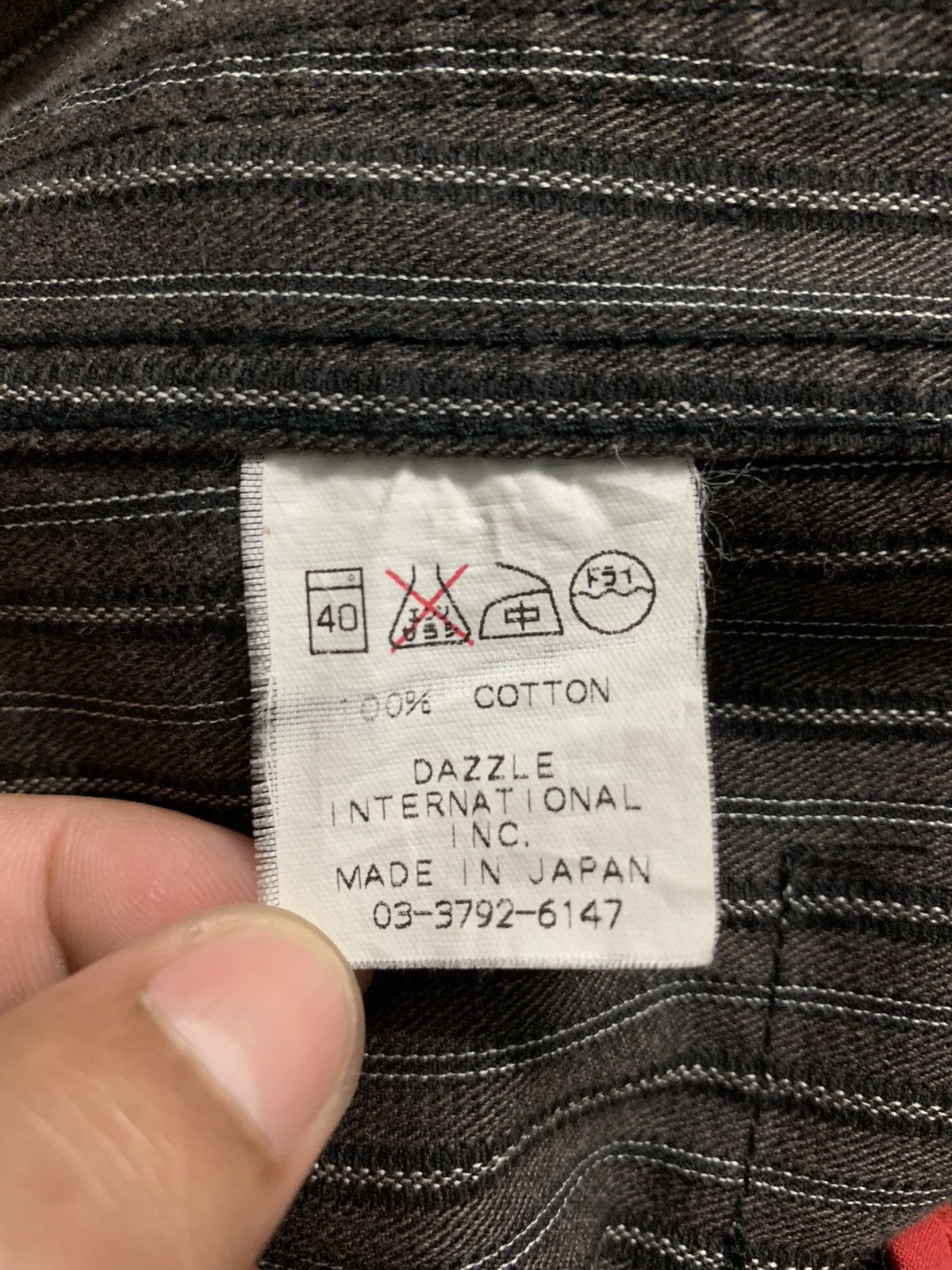 Comme des Garcons 🇯🇵Tokyo Japan Dry Bones Herringbone Workwear Chore Jacket Size US M / EU 48-50 / 2 - 6 Thumbnail