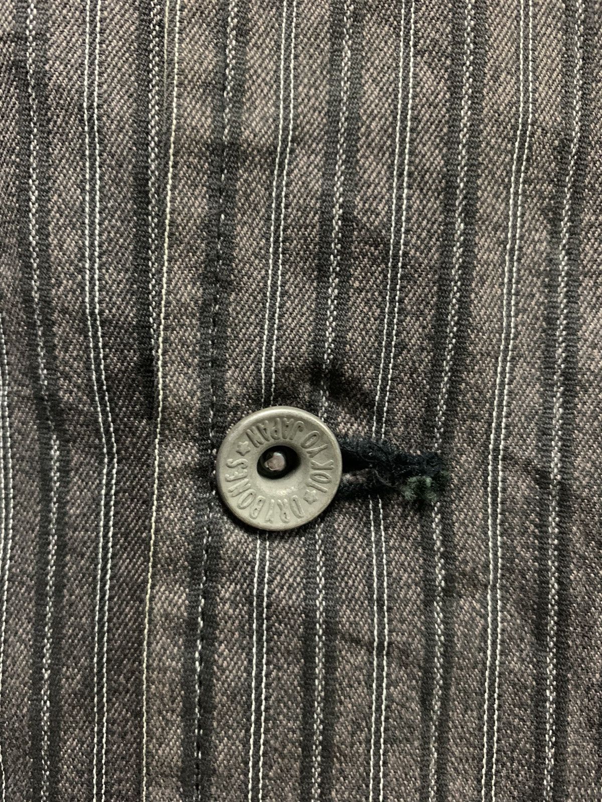 Comme des Garcons 🇯🇵Tokyo Japan Dry Bones Herringbone Workwear Chore Jacket Size US M / EU 48-50 / 2 - 3 Thumbnail