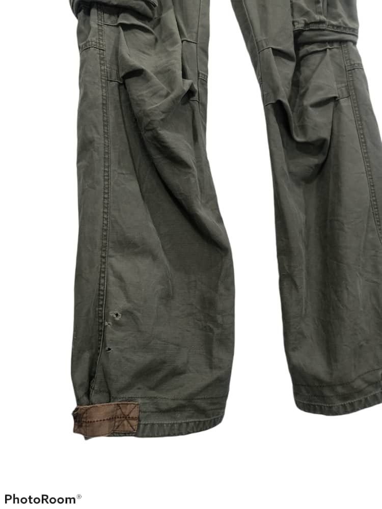 Valentino × Vintage RUDOLPH VALENTINO cargo army olive green tactical pant Size US 30 / EU 46 - 4 Thumbnail