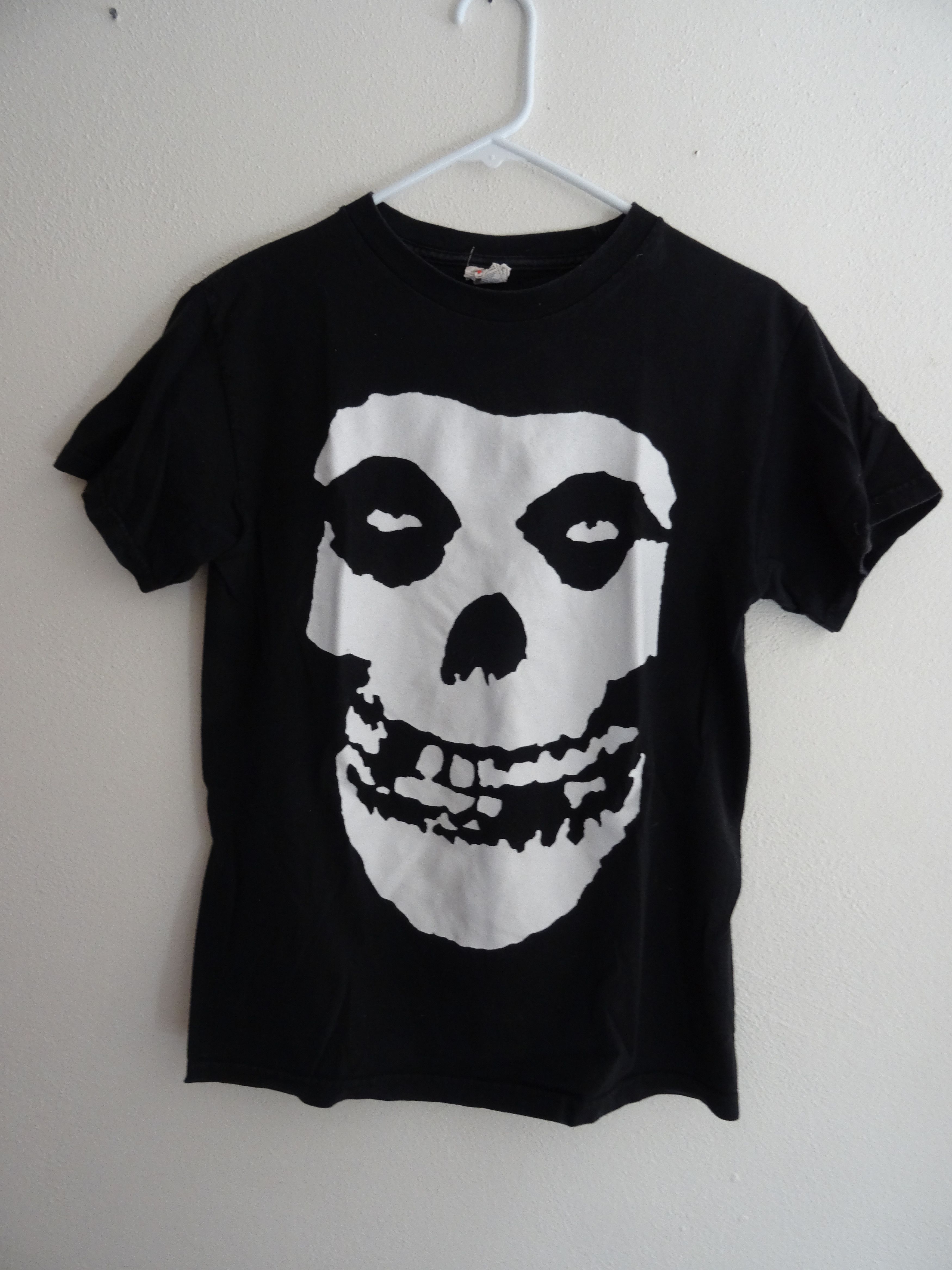 Vintage Misfits skull band tee | Grailed