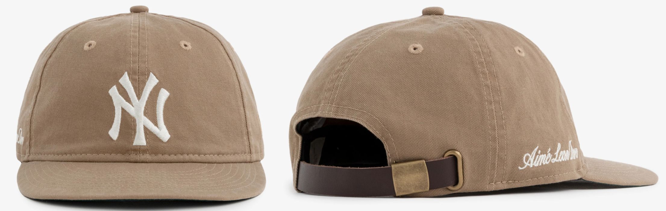 Aime Leon Dore x New Era Washed Chino Yankees (2021) Hat Khaki