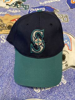 Seattle Mariners New Era Vintage 90s Snapback Trucker Cap Hat – thefuzzyfelt