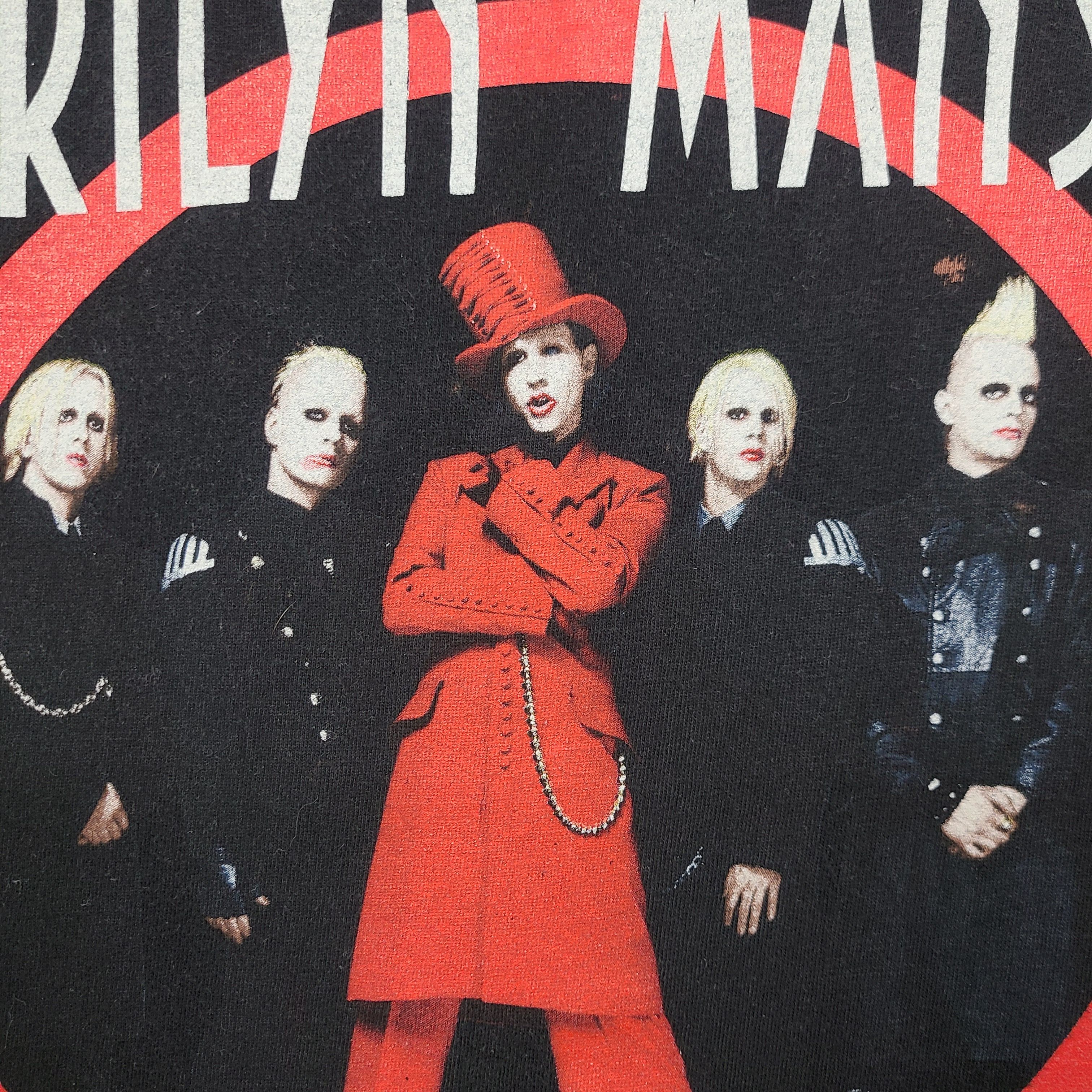 Vintage Vintage Marilyn Manson Band Tee Shirt Size US M / EU 48-50 / 2 - 4 Thumbnail