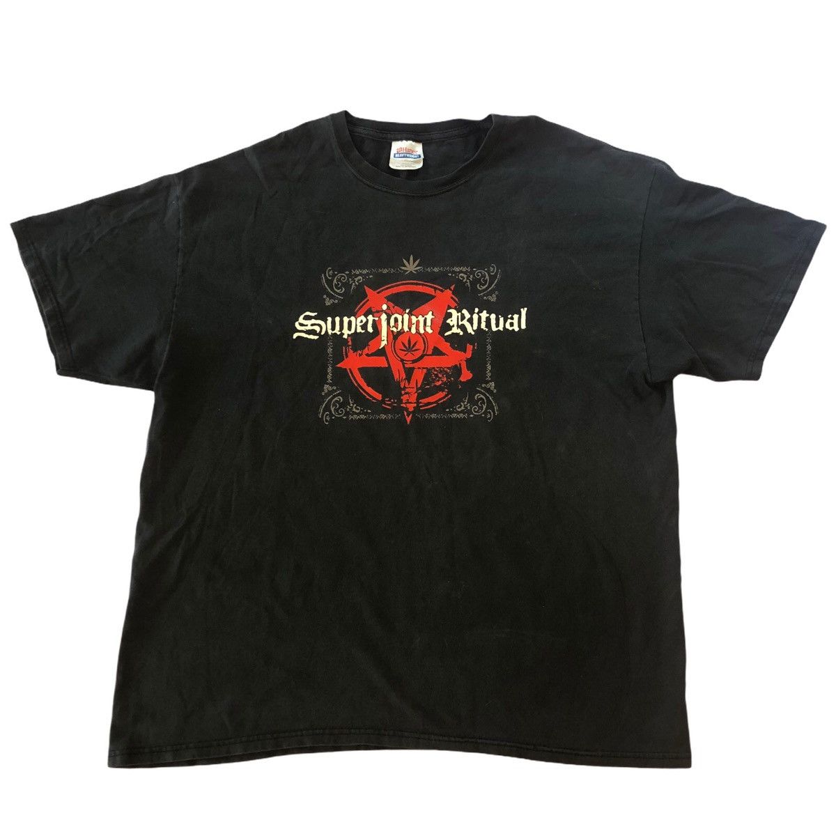 Vintage Superjoint Ritual x Pentagram x Tour Shirt x 90s | Grailed