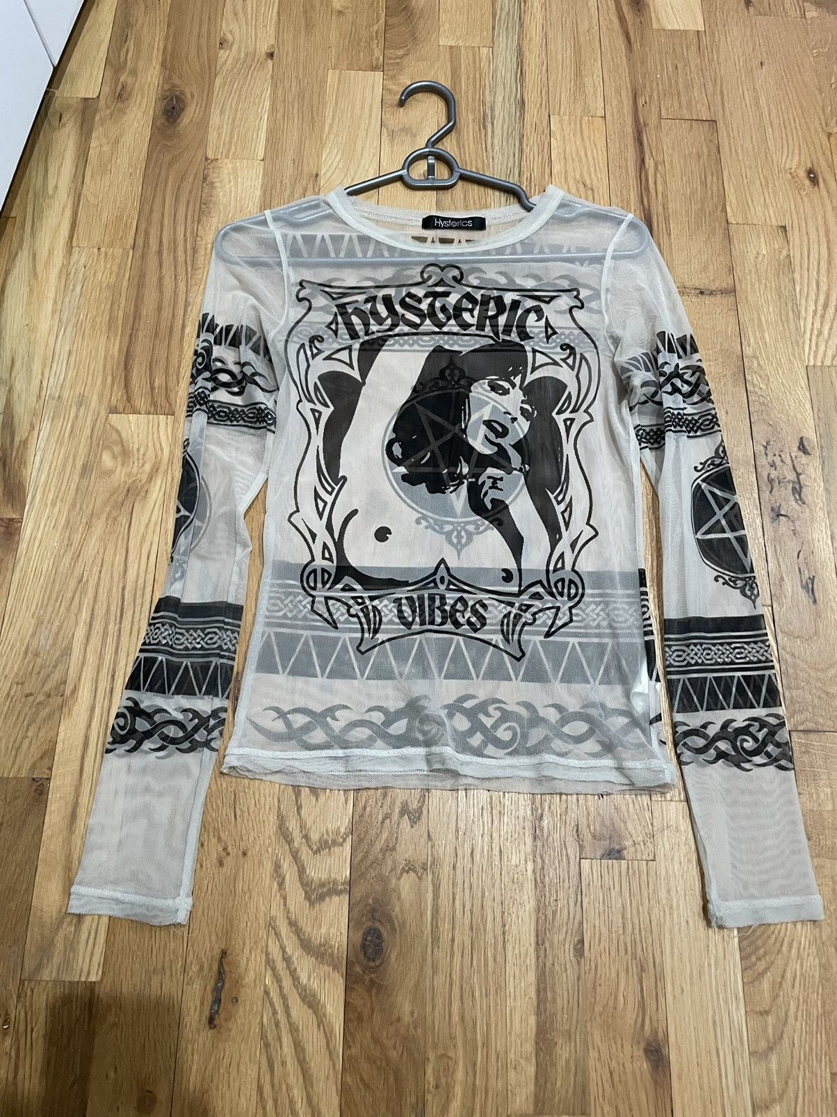 Hysteric Glamour Hysteric Glamour Naked Woman Mesh Shirt | Grailed