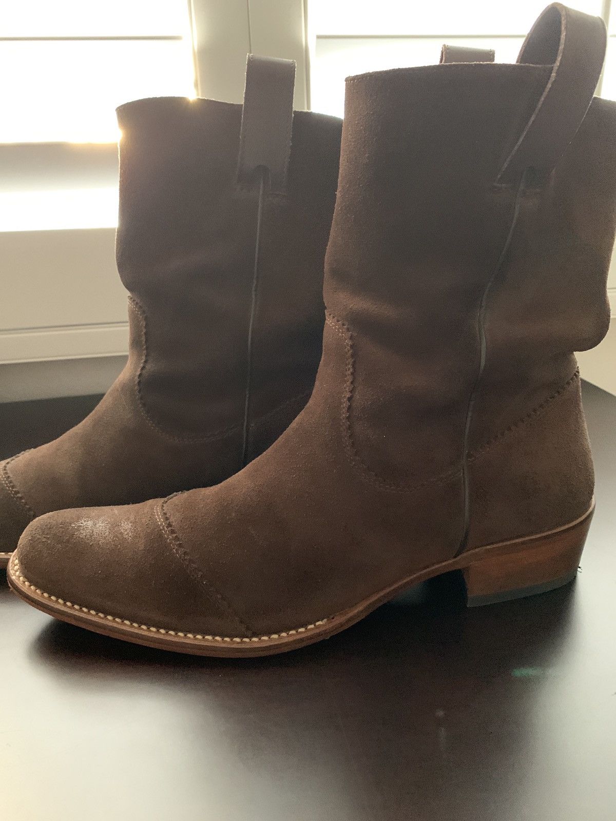 Barneys Coop Suede Boots