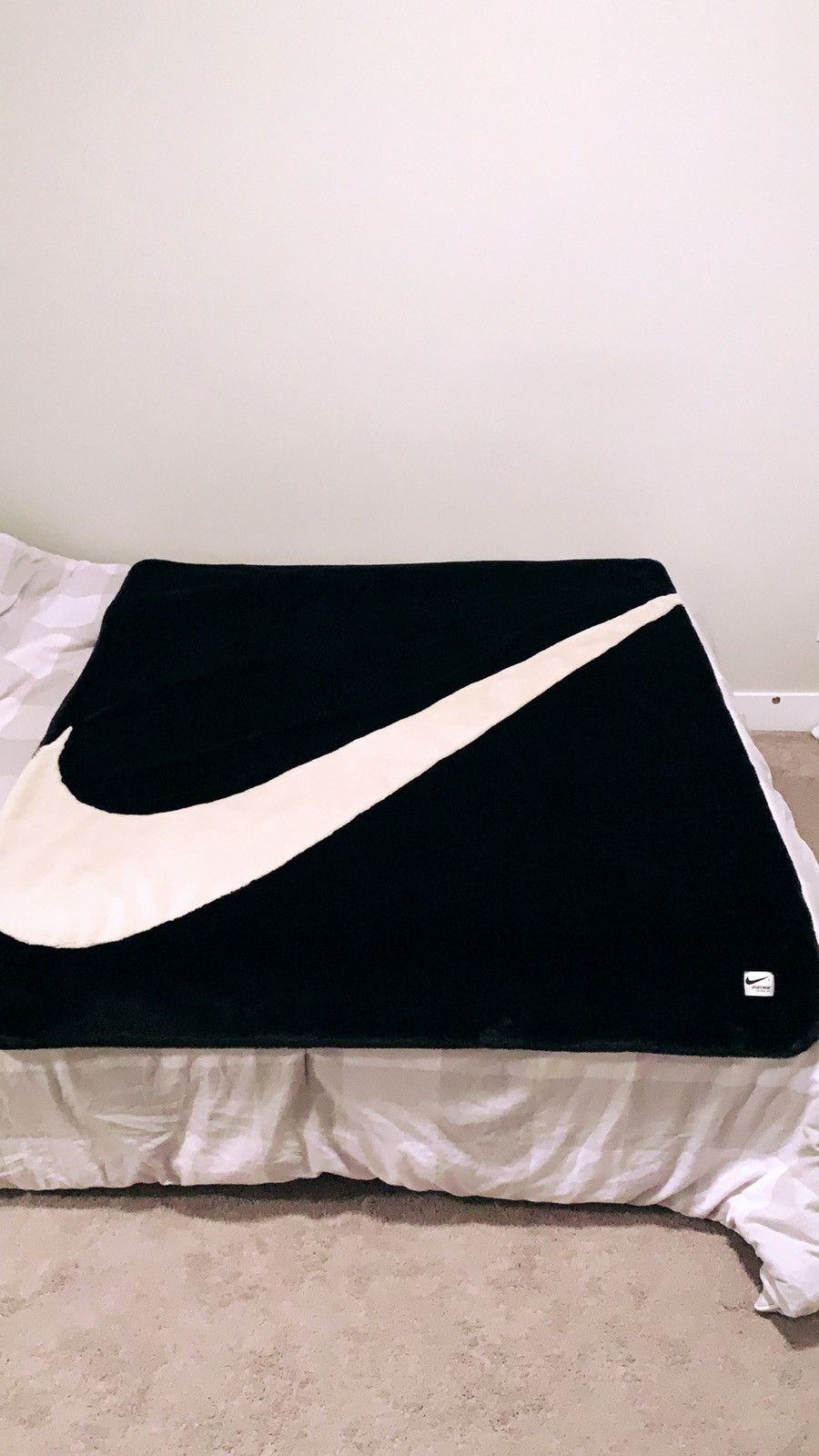 Nike Swoosh Faux Fur Blanket