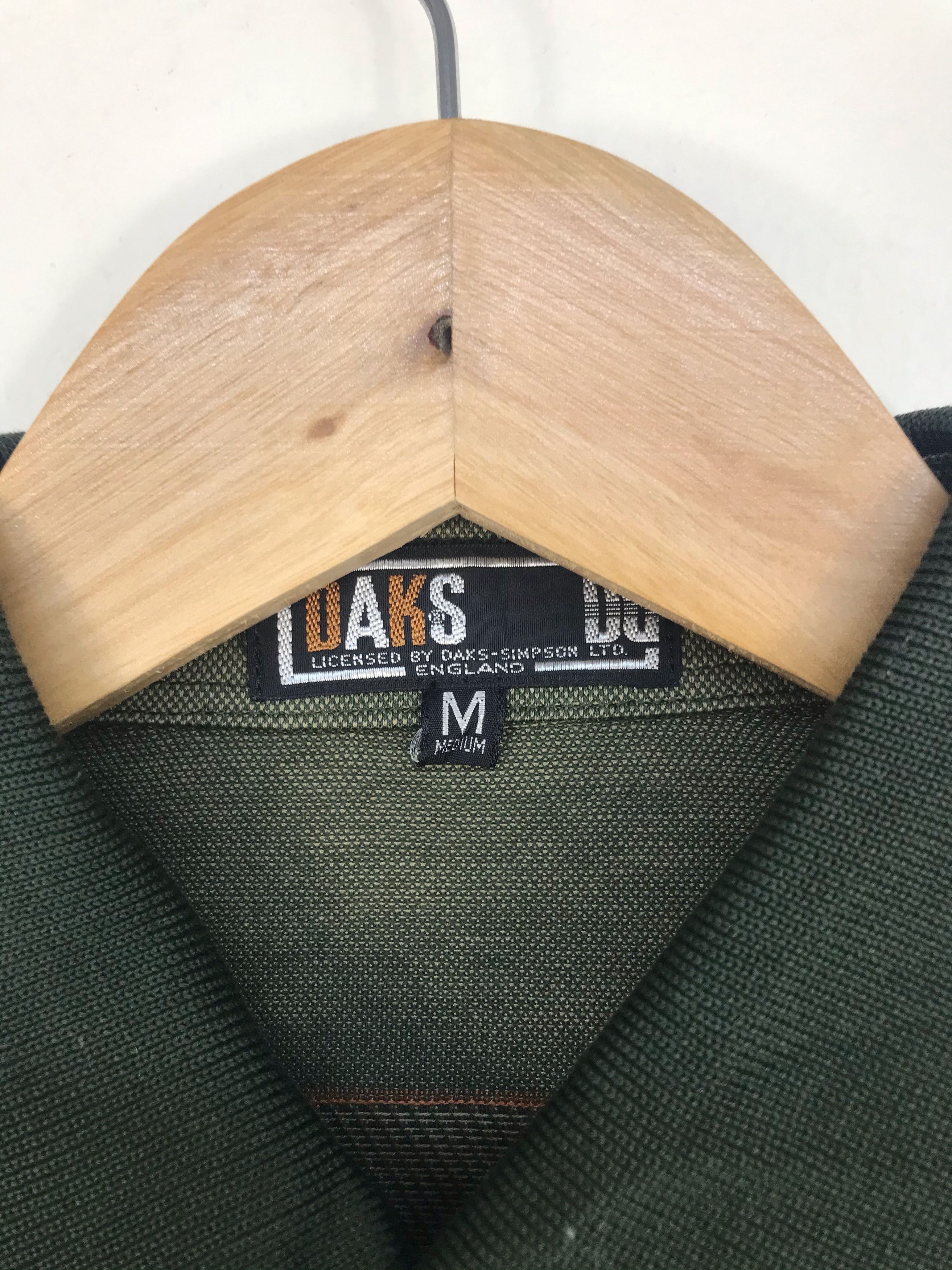 DAKS DAKS London England Design Striped Long Sleeve Polo Shirt Size US M / EU 48-50 / 2 - 8 Thumbnail