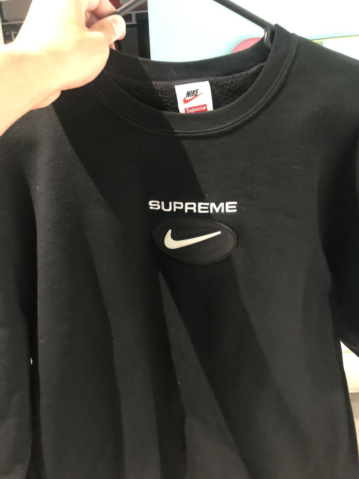 Supreme Nike Jewel Crewneck | Grailed