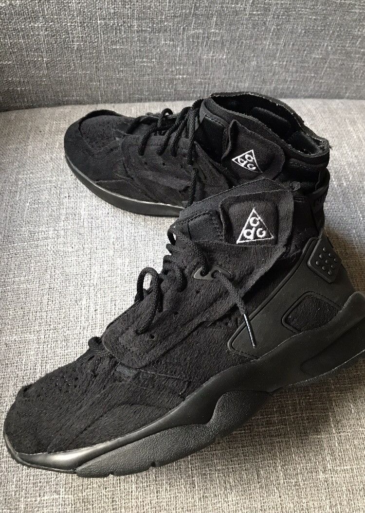 Comme des Garcons Homme Plus Comme des Garcons x Nike Air Mowabb Black Size US 8 / EU 41 - 3 Thumbnail