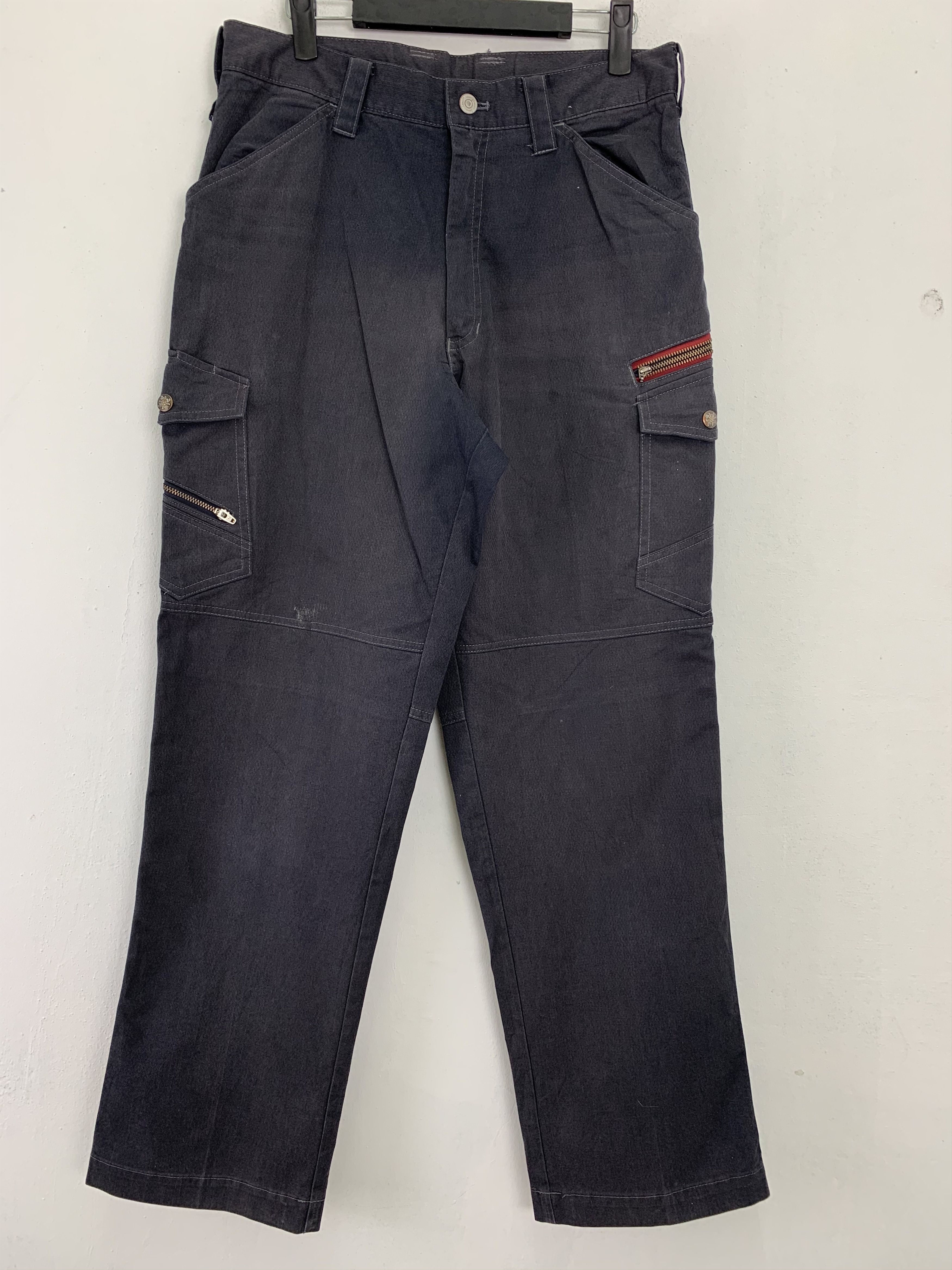 Japanese Brand Cargo Pants Jawin Multipocket Street Fashion Style Size US 29 - 1 Thumbnail