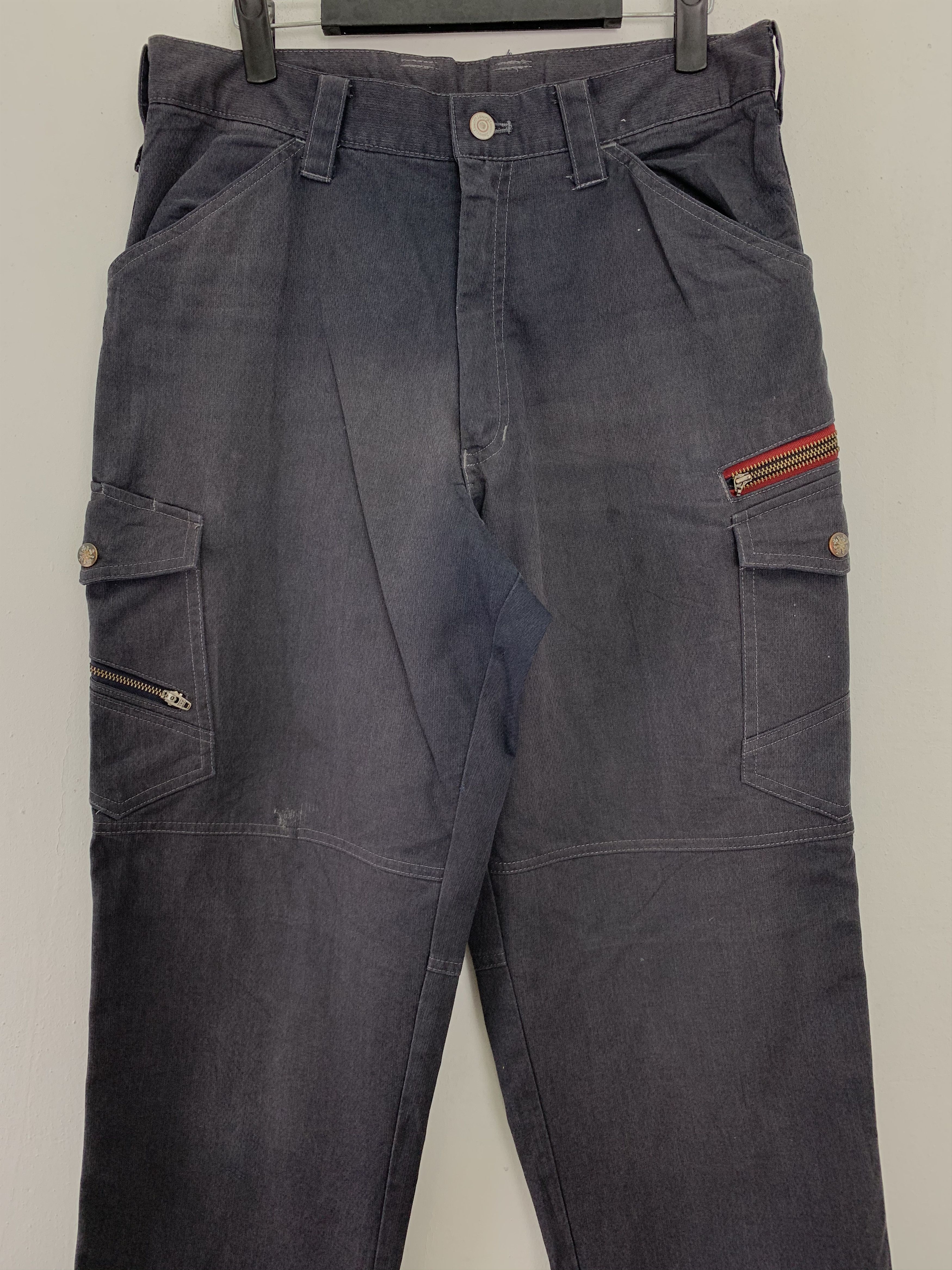 Japanese Brand Cargo Pants Jawin Multipocket Street Fashion Style Size US 29 - 2 Thumbnail