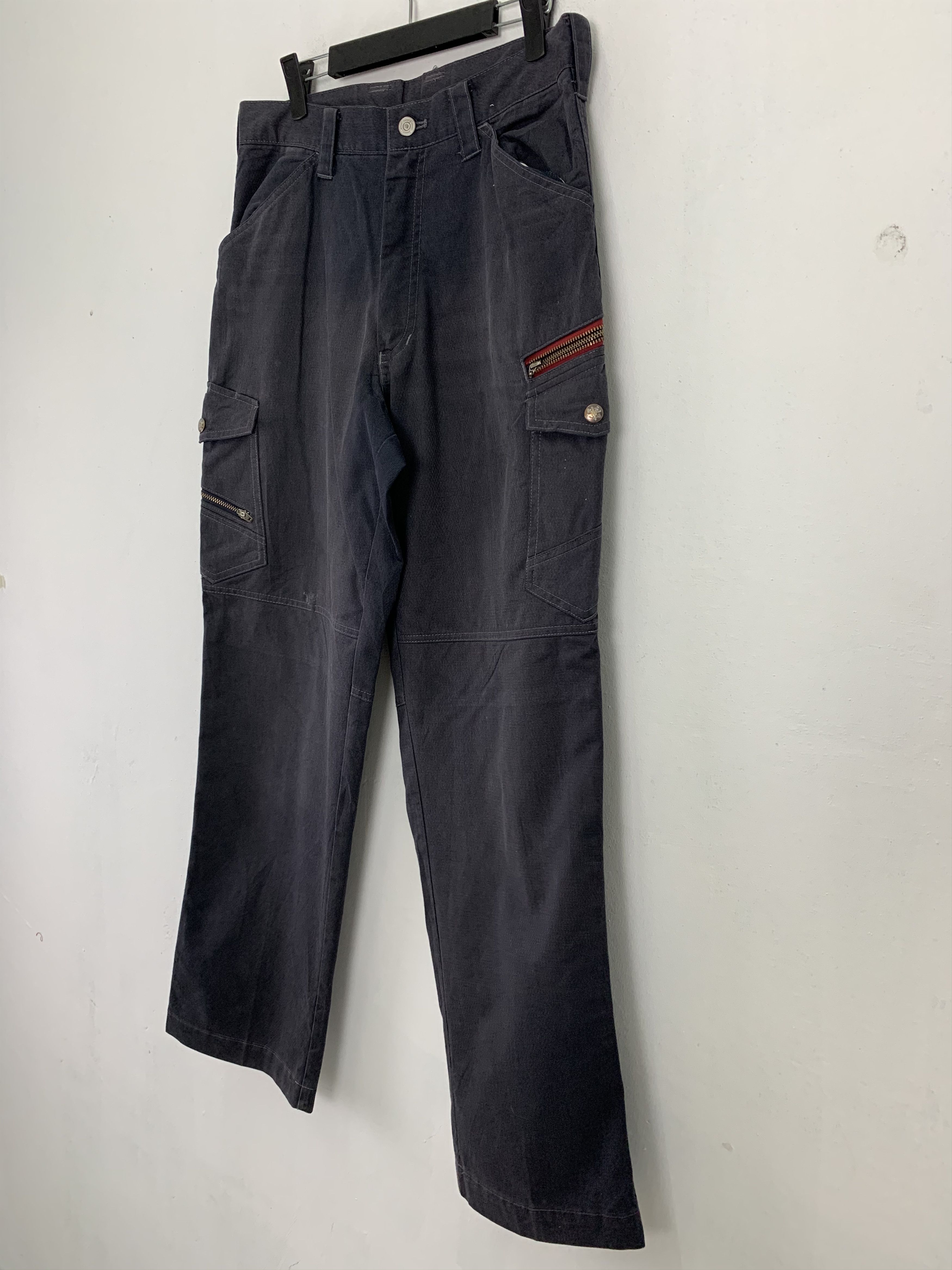Japanese Brand Cargo Pants Jawin Multipocket Street Fashion Style Size US 29 - 5 Thumbnail