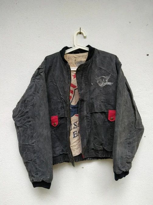 If Six Was Nine 🔥VINTAGE CERONIAS THE MEN BOMBER Avant Garde Size US M / EU 48-50 / 2 - 2 Thumbnail