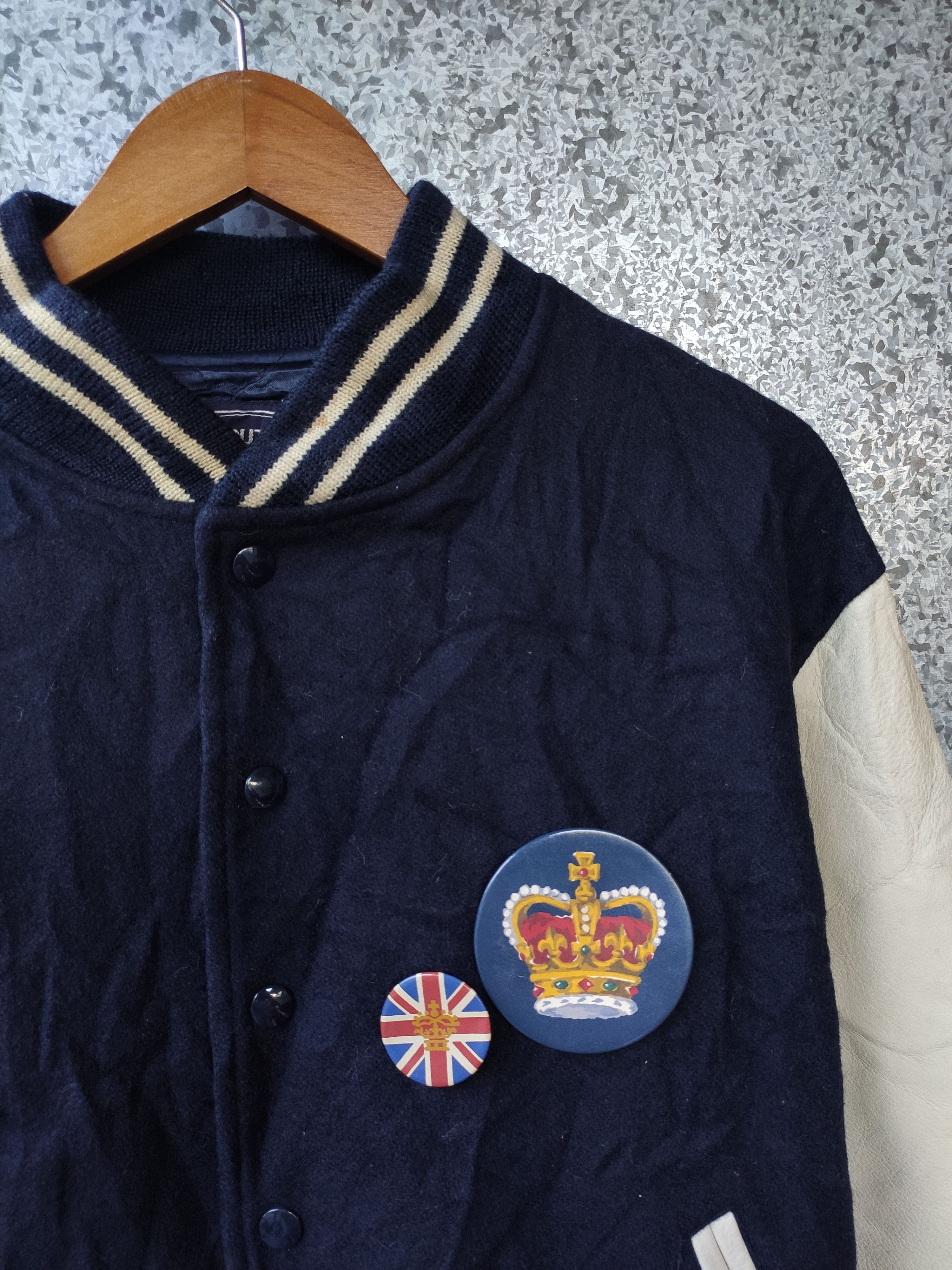 Other Vintage 90s Vintage Way Out Varsity Jacket wool Size US M / EU 48-50 / 2 - 2 Thumbnail
