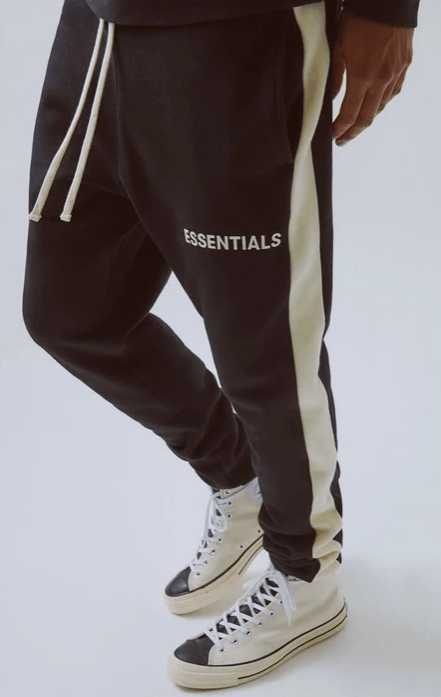 FOG Fear Of God ESSENTIALS Side Stripe Sweatpants Size S | Grailed