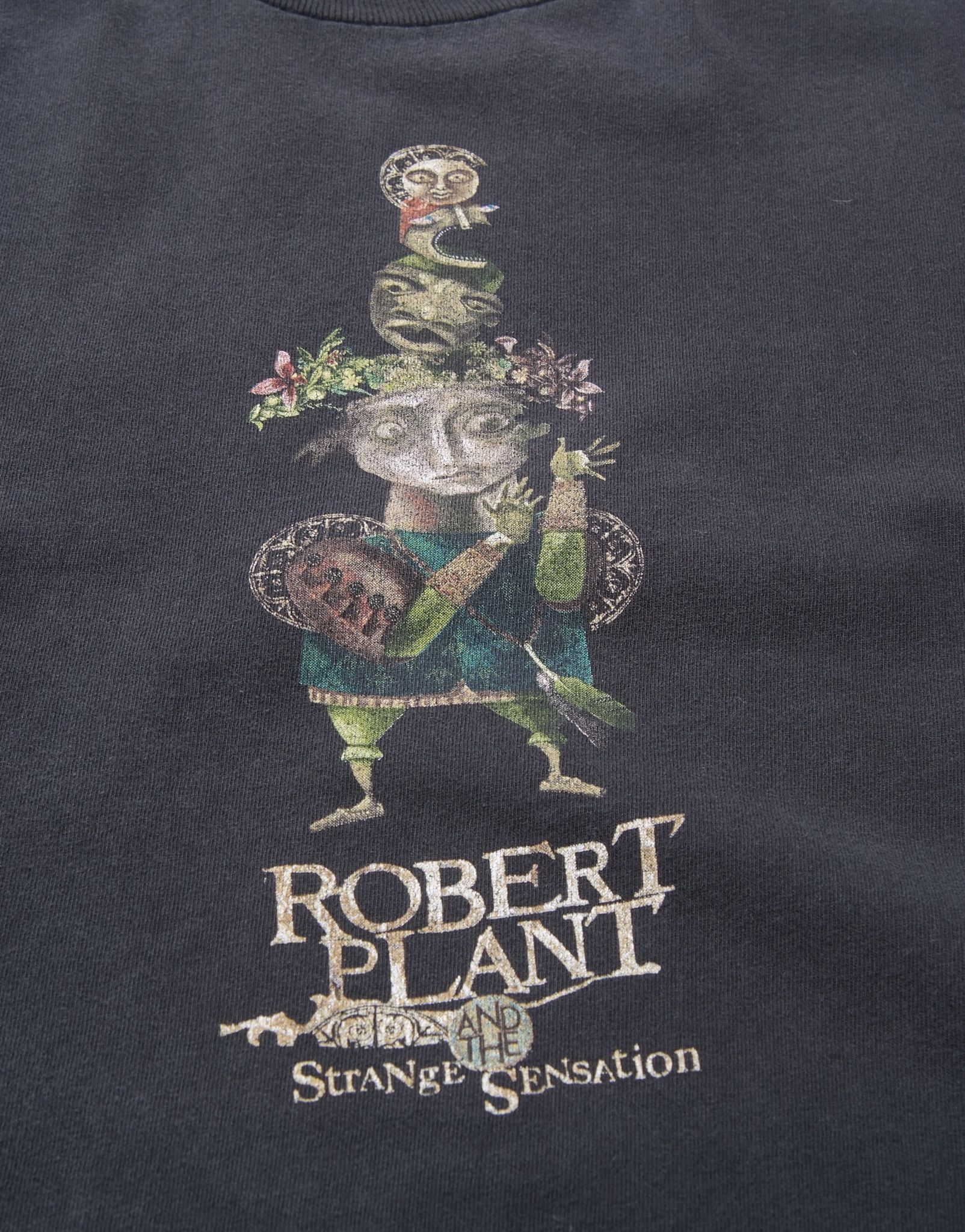 Band Tees × Led Zeppelin × Vintage Vintage Robert Plant Led Zeppelin Tee Size US L / EU 52-54 / 3 - 3 Thumbnail