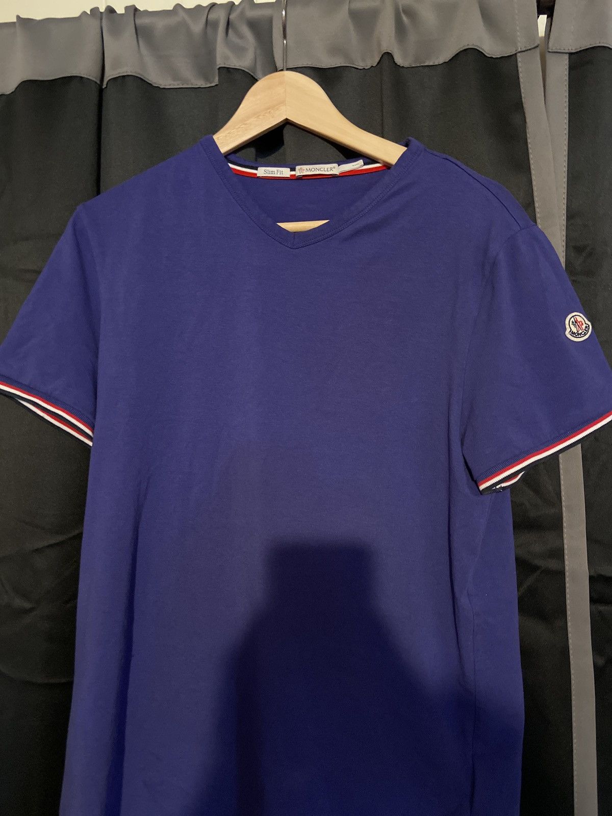 Moncler Moncler ❄️MAGLIA SCOLLO A V V NECK JUMPER — Purple
