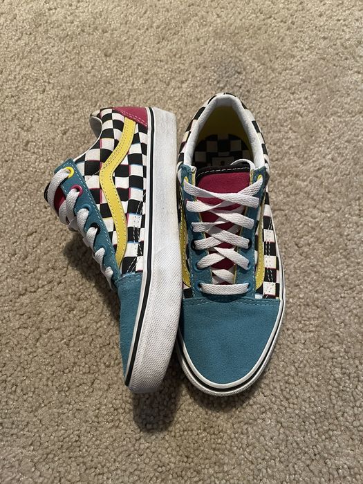 Old skool hotsell vans crazy check