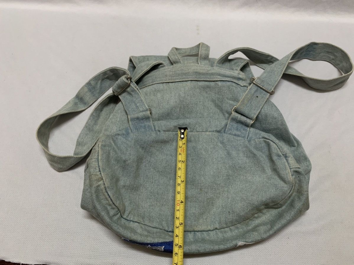 Vintage Vintage backpack- Denim Rucksack USA Size ONE SIZE - 8 Thumbnail