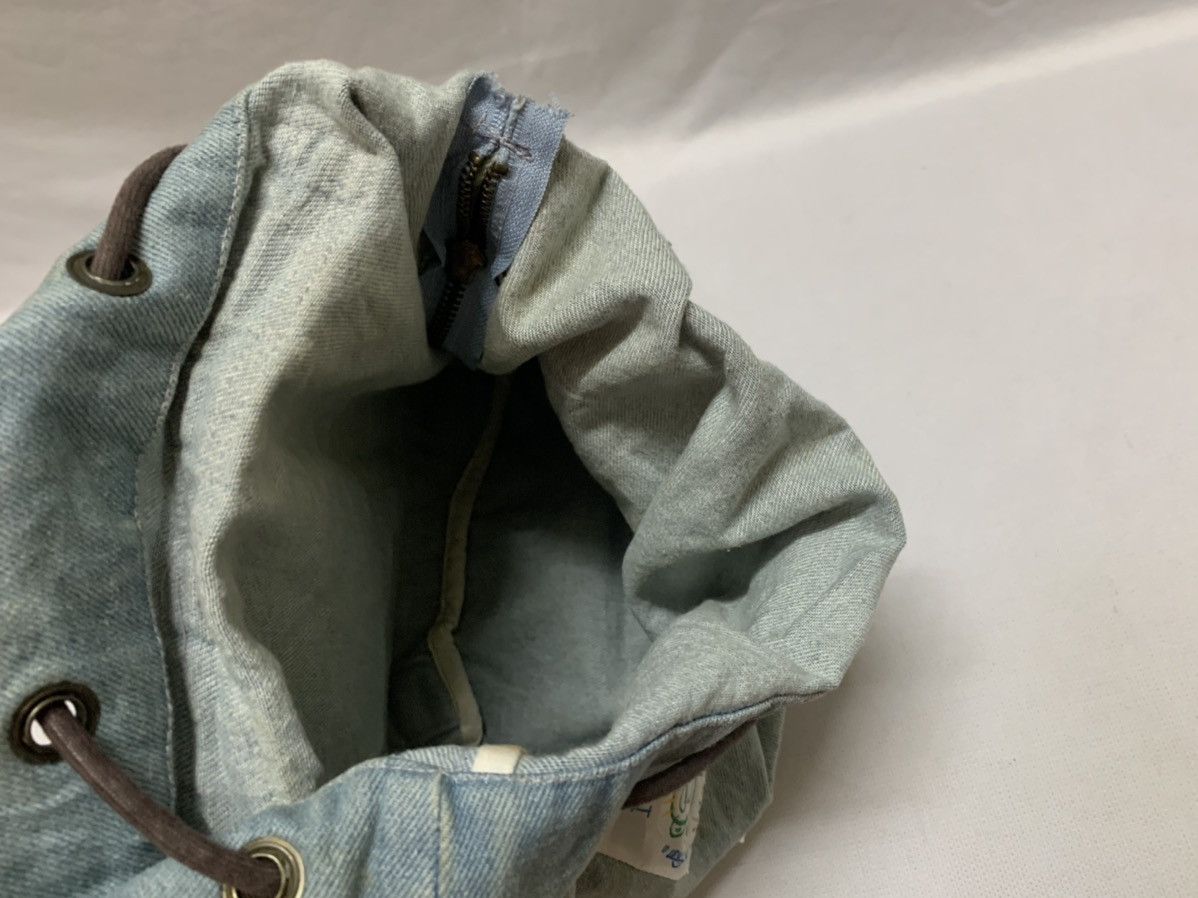 Vintage Vintage backpack- Denim Rucksack USA Size ONE SIZE - 7 Thumbnail