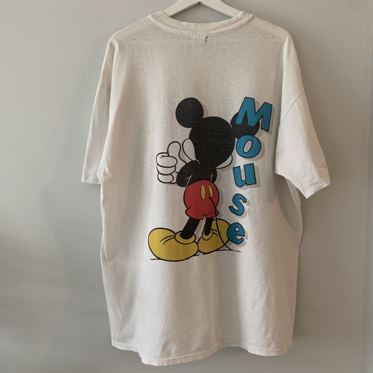 Disney × Mickey & Co. × Vintage 90s Mickey Mouse shirt - not leather parka jacket coat Size US XL / EU 56 / 4 - 2 Thumbnail