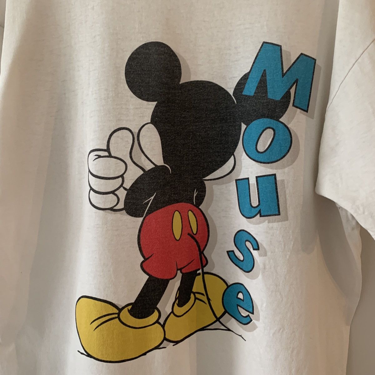 Disney × Mickey & Co. × Vintage 90s Mickey Mouse shirt - not leather parka jacket coat Size US XL / EU 56 / 4 - 5 Thumbnail