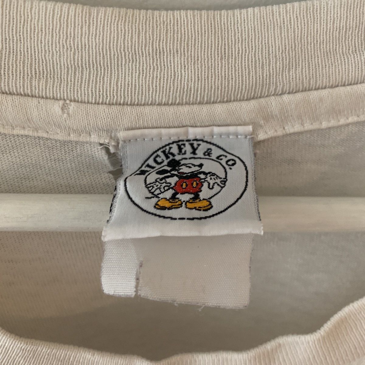 Disney × Mickey & Co. × Vintage 90s Mickey Mouse shirt - not leather parka jacket coat Size US XL / EU 56 / 4 - 3 Thumbnail