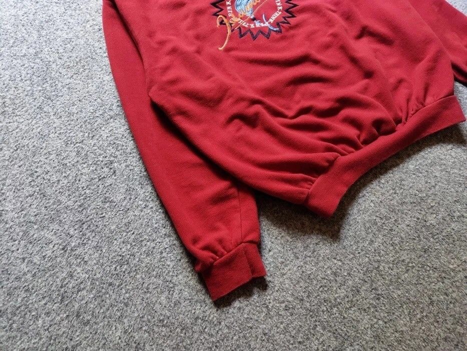 Japanese Brand Rare Vintage Blank Sweatshirt Think Pink Red Big Logo Size US L / EU 52-54 / 3 - 6 Thumbnail