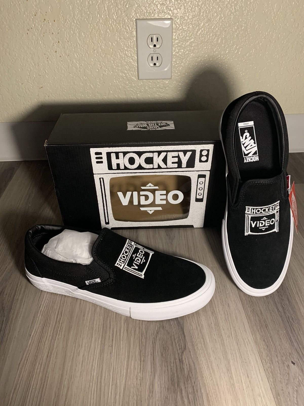 Hockey x Vans Video Radio Slip On