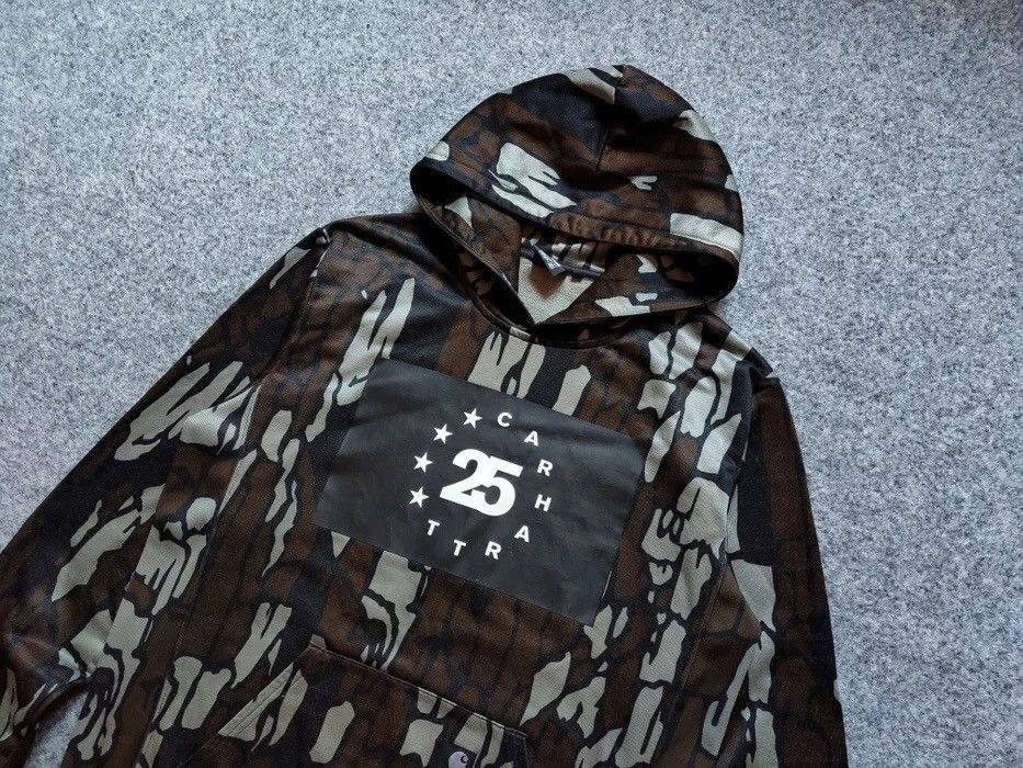 Carhartt Carhartt WIP Sweatshirt Hooded Progress Sweat xxv Camo Size US M / EU 48-50 / 2 - 5 Thumbnail
