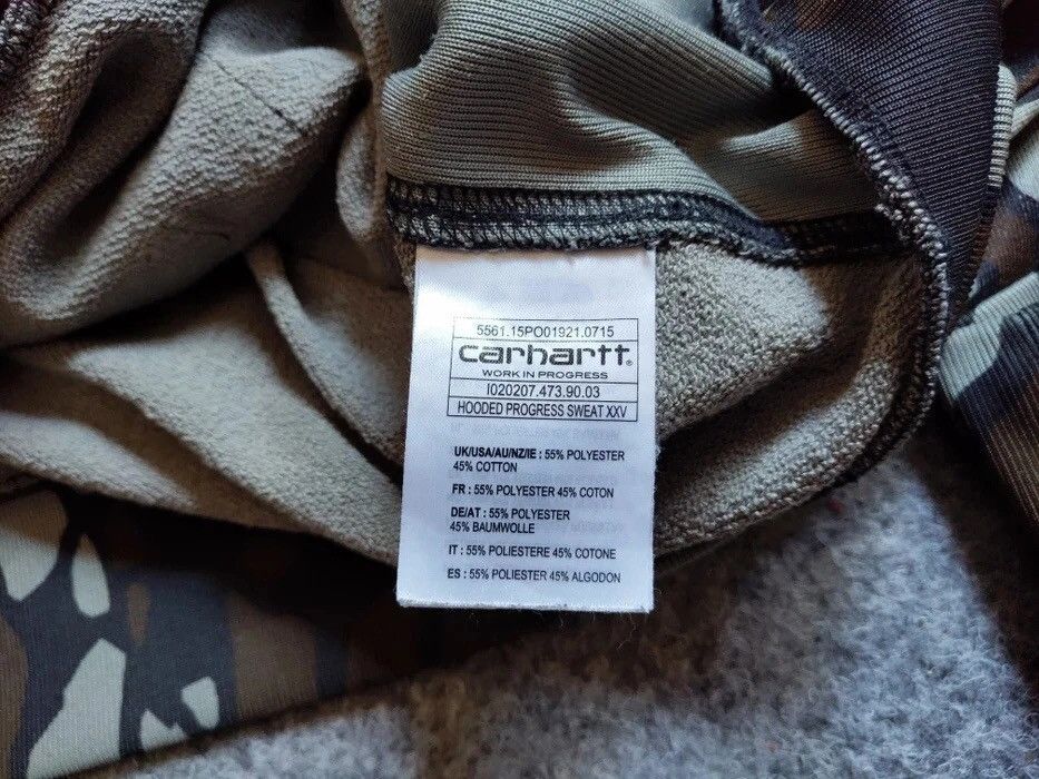 Carhartt Carhartt WIP Sweatshirt Hooded Progress Sweat xxv Camo Size US M / EU 48-50 / 2 - 15 Thumbnail