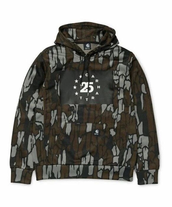Carhartt Carhartt WIP Sweatshirt Hooded Progress Sweat xxv Camo Size US M / EU 48-50 / 2 - 19 Thumbnail